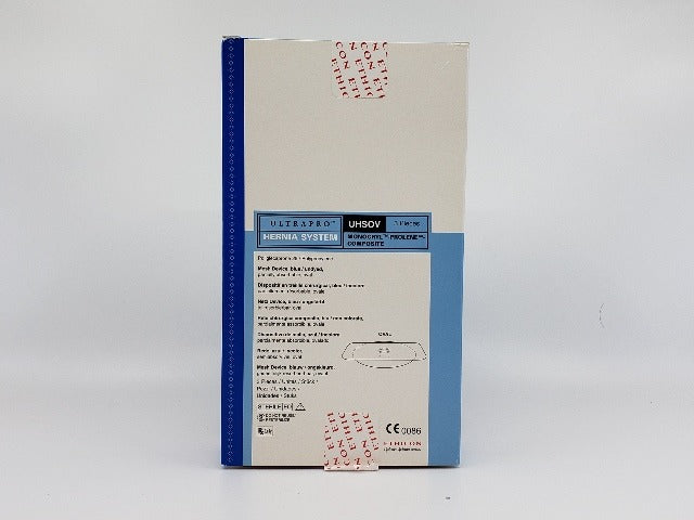 Ethicon UHSOV Monocryl Prolene Composite Mesh Device, Oval (x) ~ Pack of 2