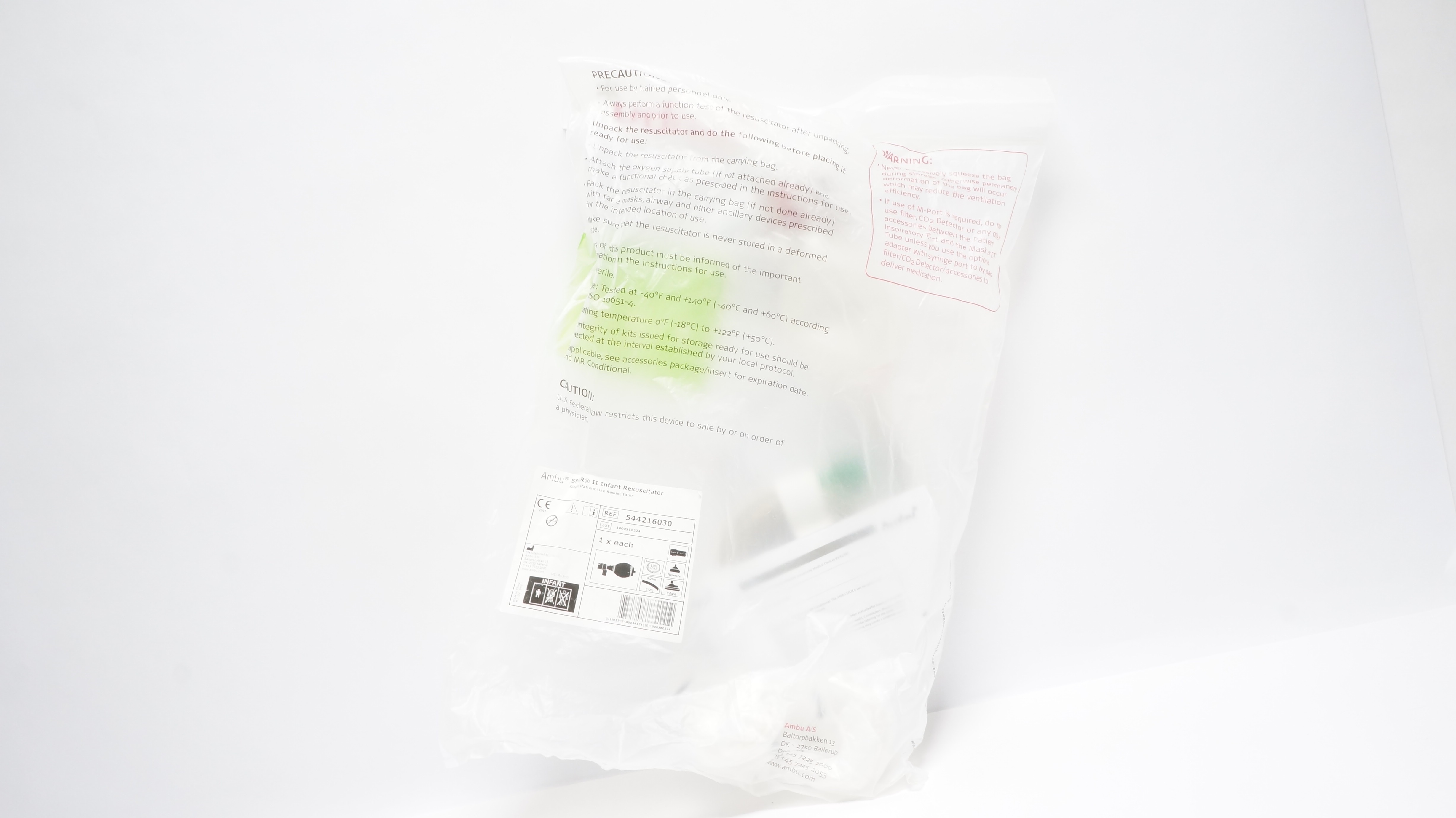 Ambu 544216030 SPUR II Infant Resuscitator
