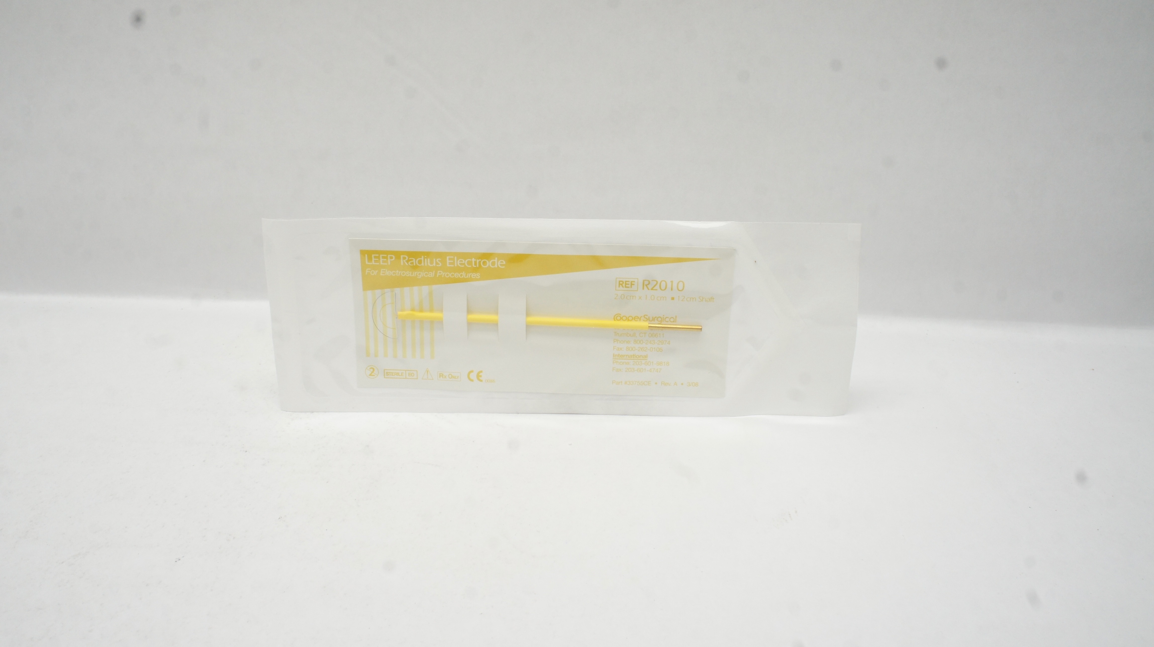 Cooper Surgical R2010 Leep Radius Electrode 2.0cm x 1.0cm, 12cm Shaft (x)