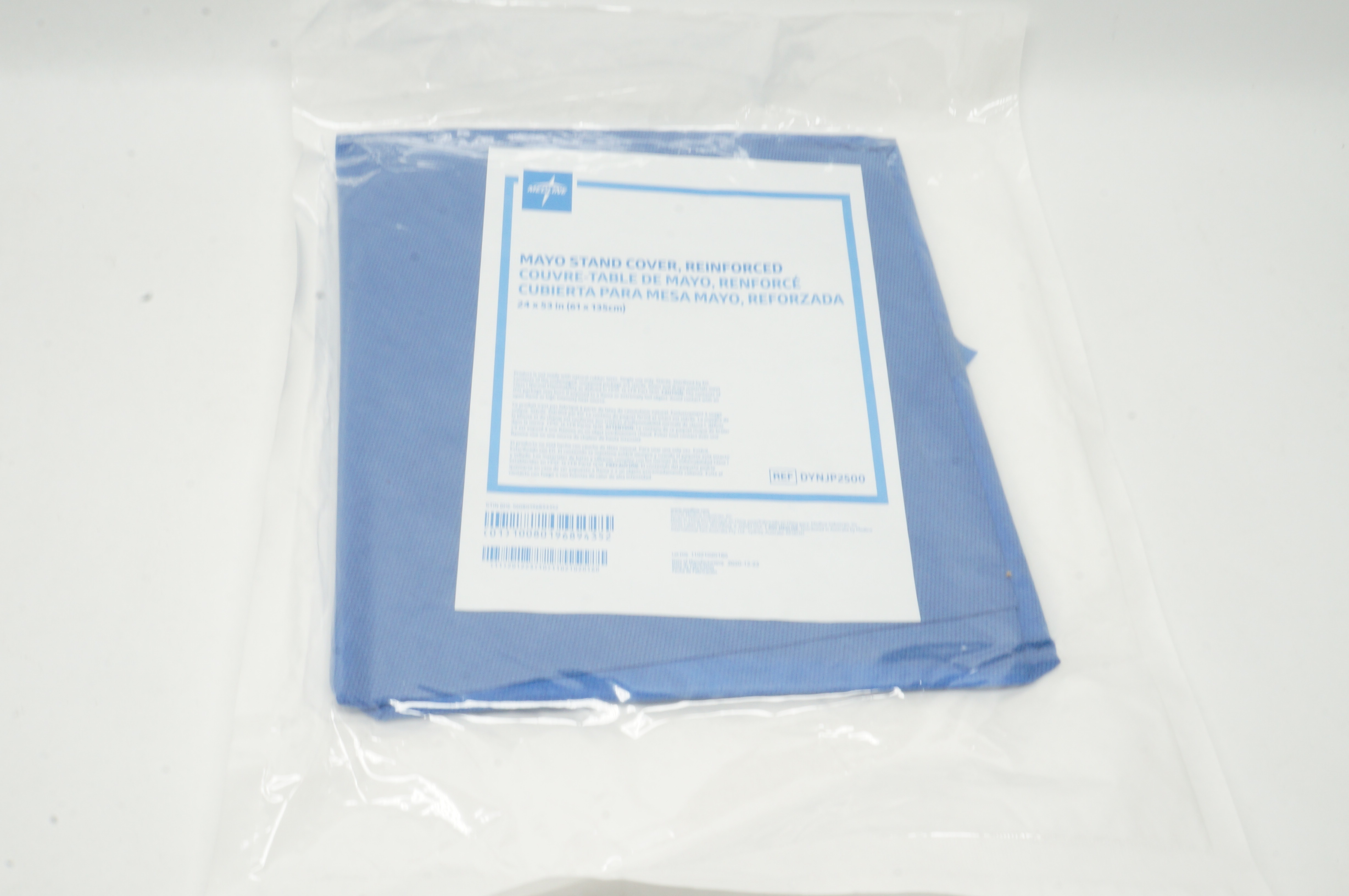 Medline DYNJP2500 Mayo Stand Cover, Reinforced 24 inch x 53 inch