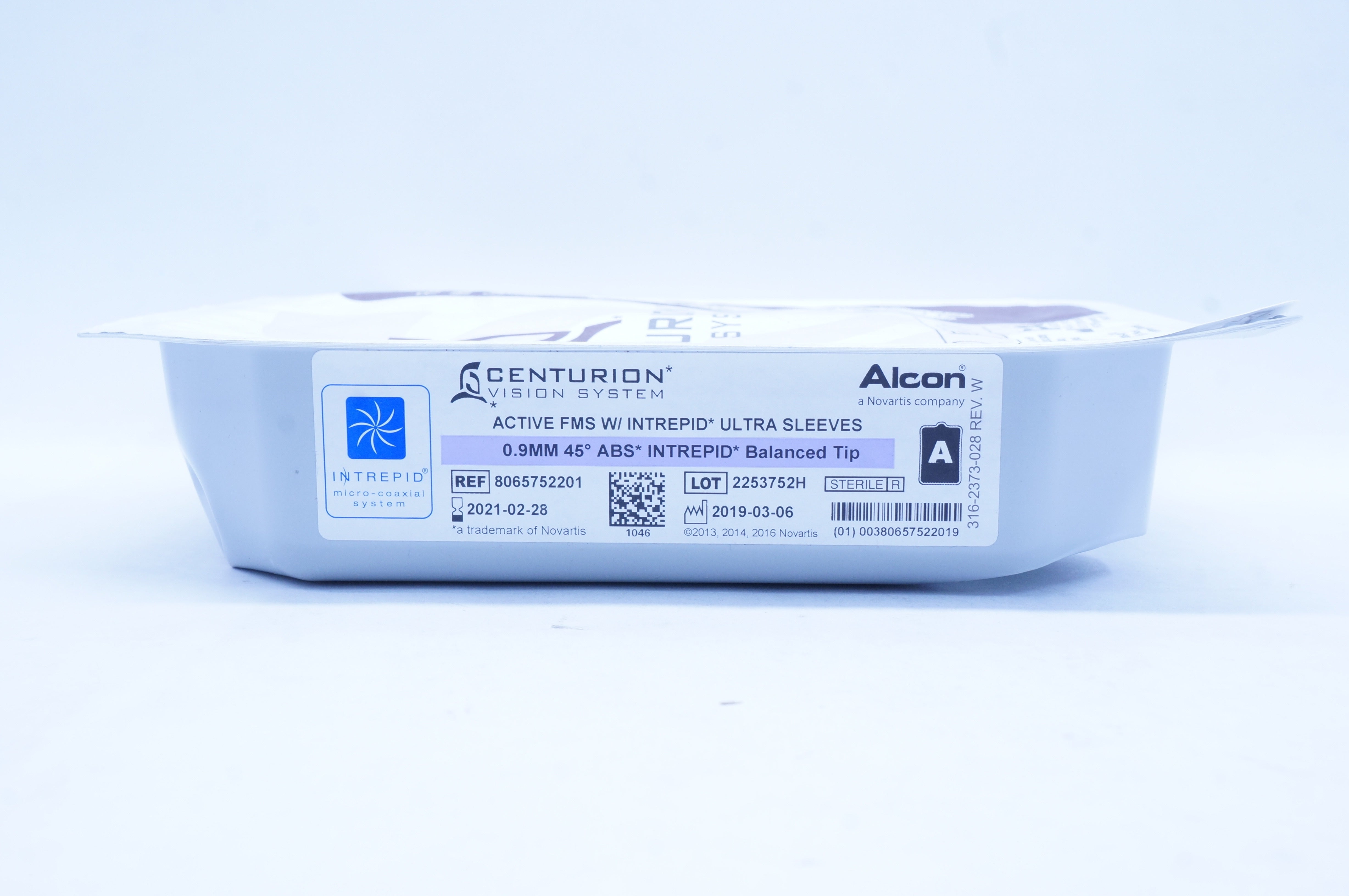 Alcon 8065752201 Active FMS W/ Intrepid Ultra Sleeves 0.9mm 45 degree