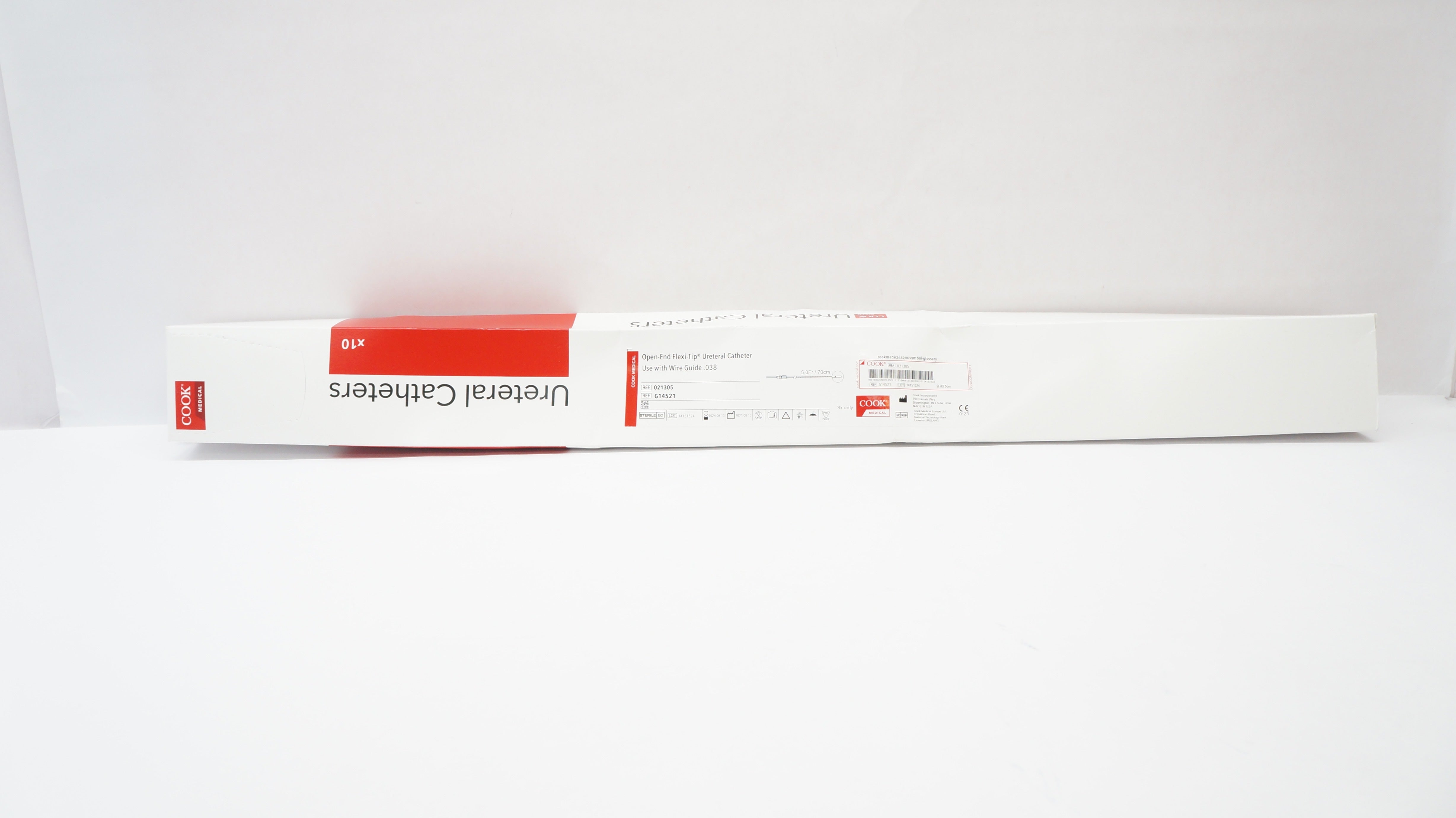 Cook Medical G14521 Open-End Flexi-Tip Ureteral Cath. 5.0Fr/70cm