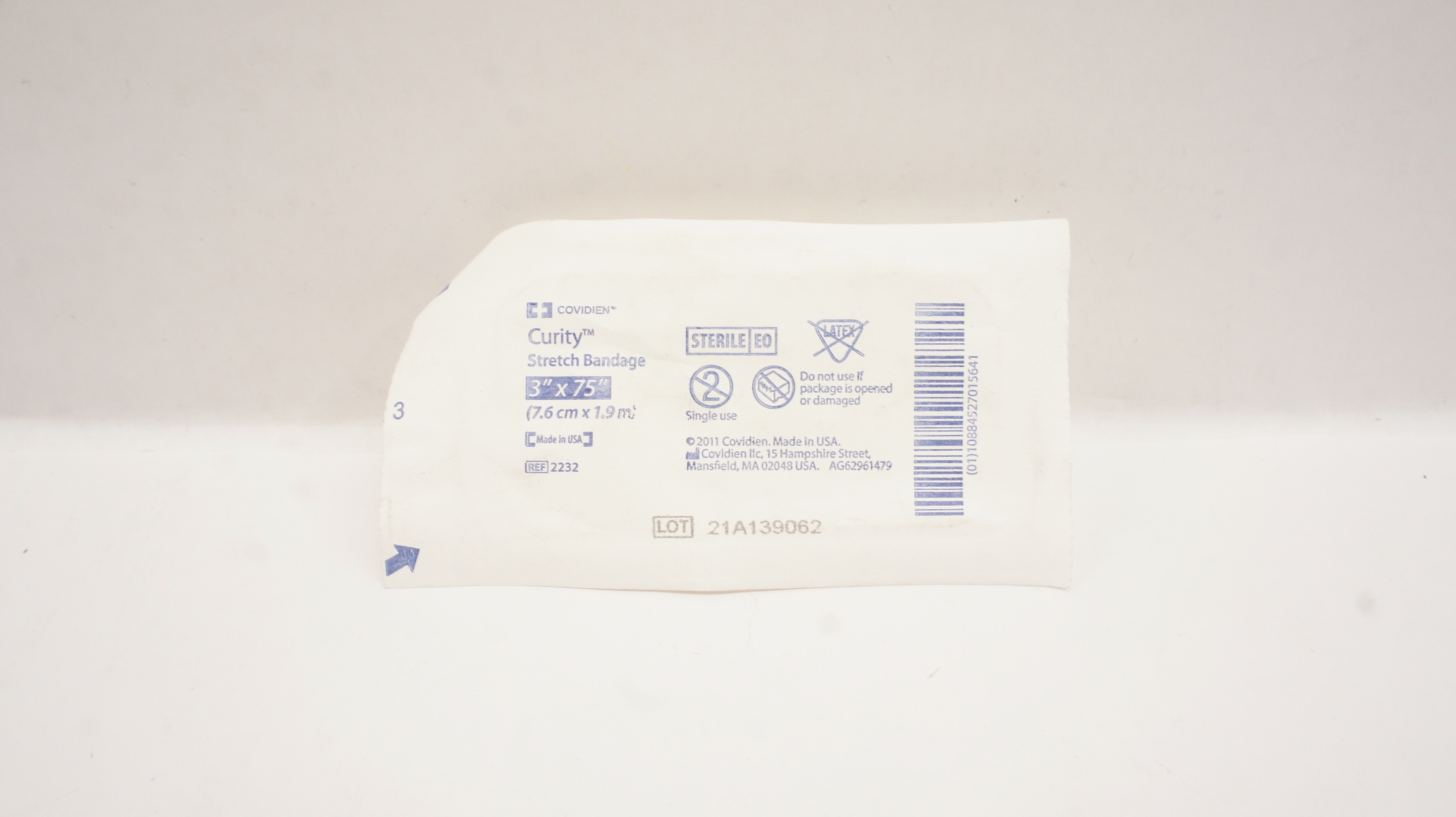 Covidien 2232 Curity Stretch Bandage 3inch x 75inch