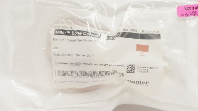 Zimmer 5069-81 Miller Bone Cement Injector, Large (x)