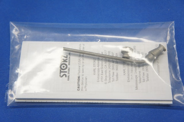 Karl Storz 8587PM Insertanle Suction Tube, For Use With 8574N/P, Length 6.5cm
