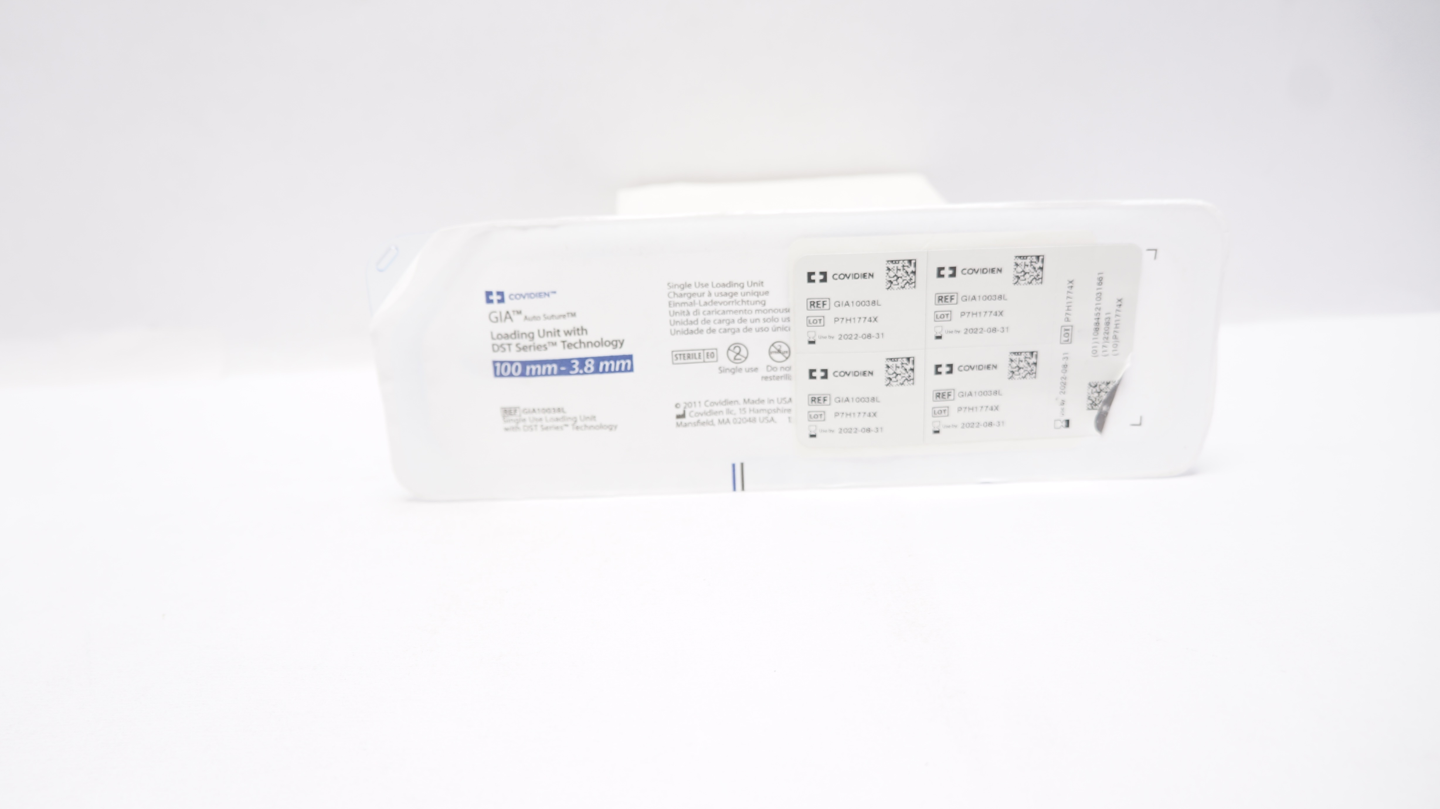 Covidien GIA10038L GIA Auto Suture Loading Unit w/DST Series Technology  (x)