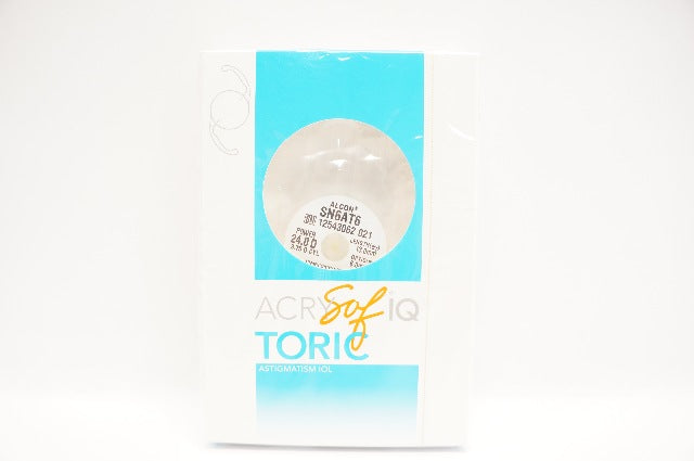 Alcon SN6AT6 AcrySof IQ Toric Astigmatism IOL 24.0D 3.75D CYL 13.0mm x 6.0mm (x)