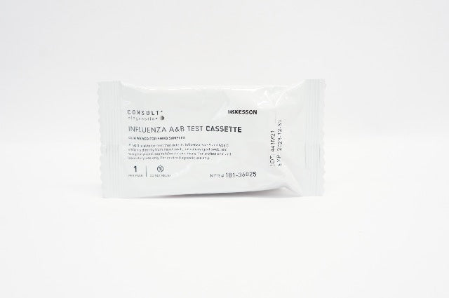 McKesson Medical 181-36025 Consult Diagnostics, Influenza A&B Tests Cassette