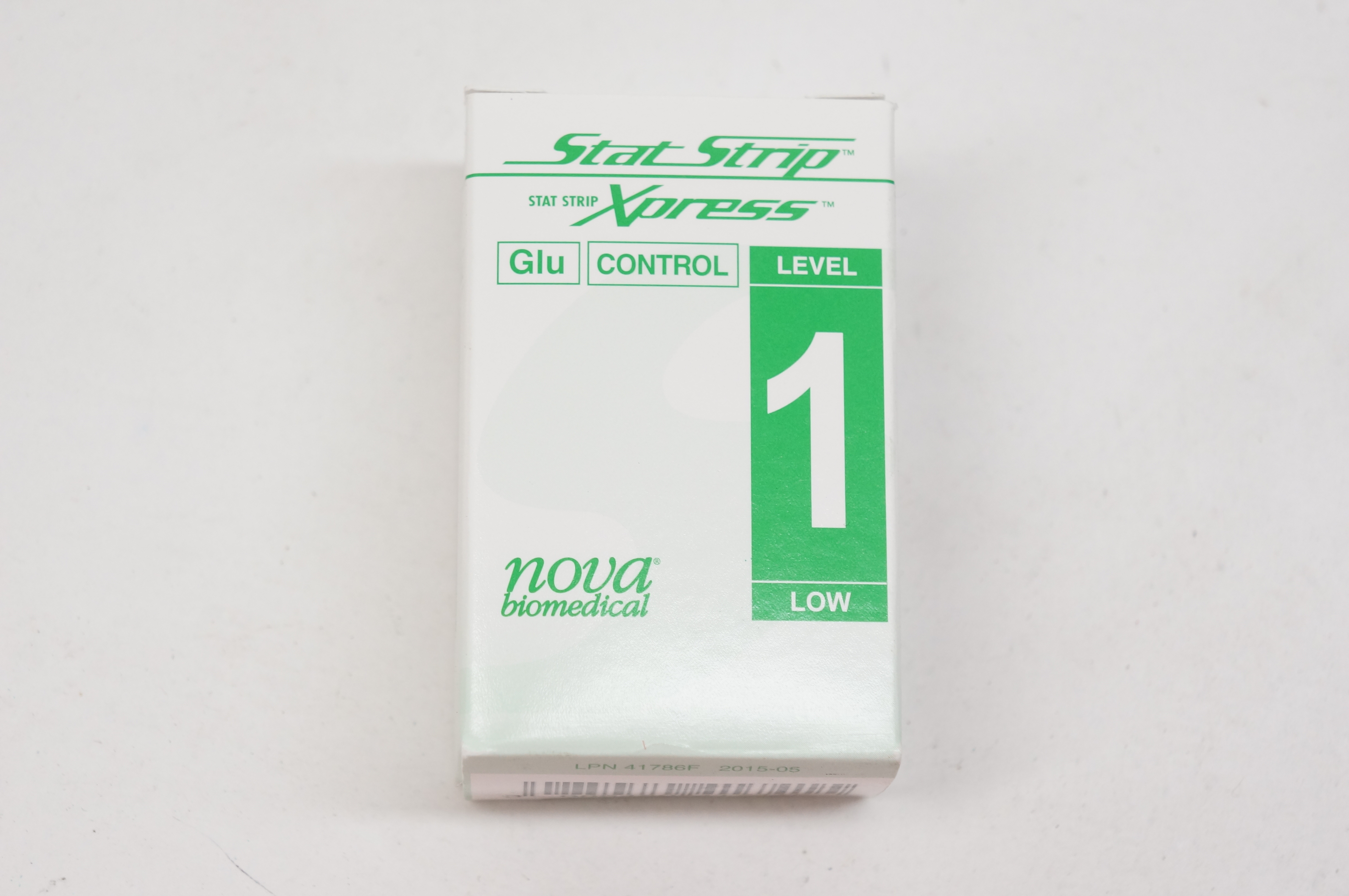 Nova Biomedical 41741 Stat Strip Xpress Glu Control, Level 1 Low 4ml