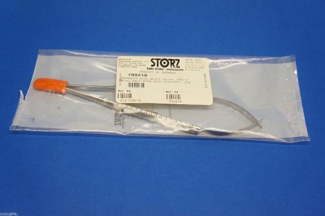 Karl Storz 799218 Barraquer Micro Ndle Holder, Crvd W/Round Handle, Length 18cm