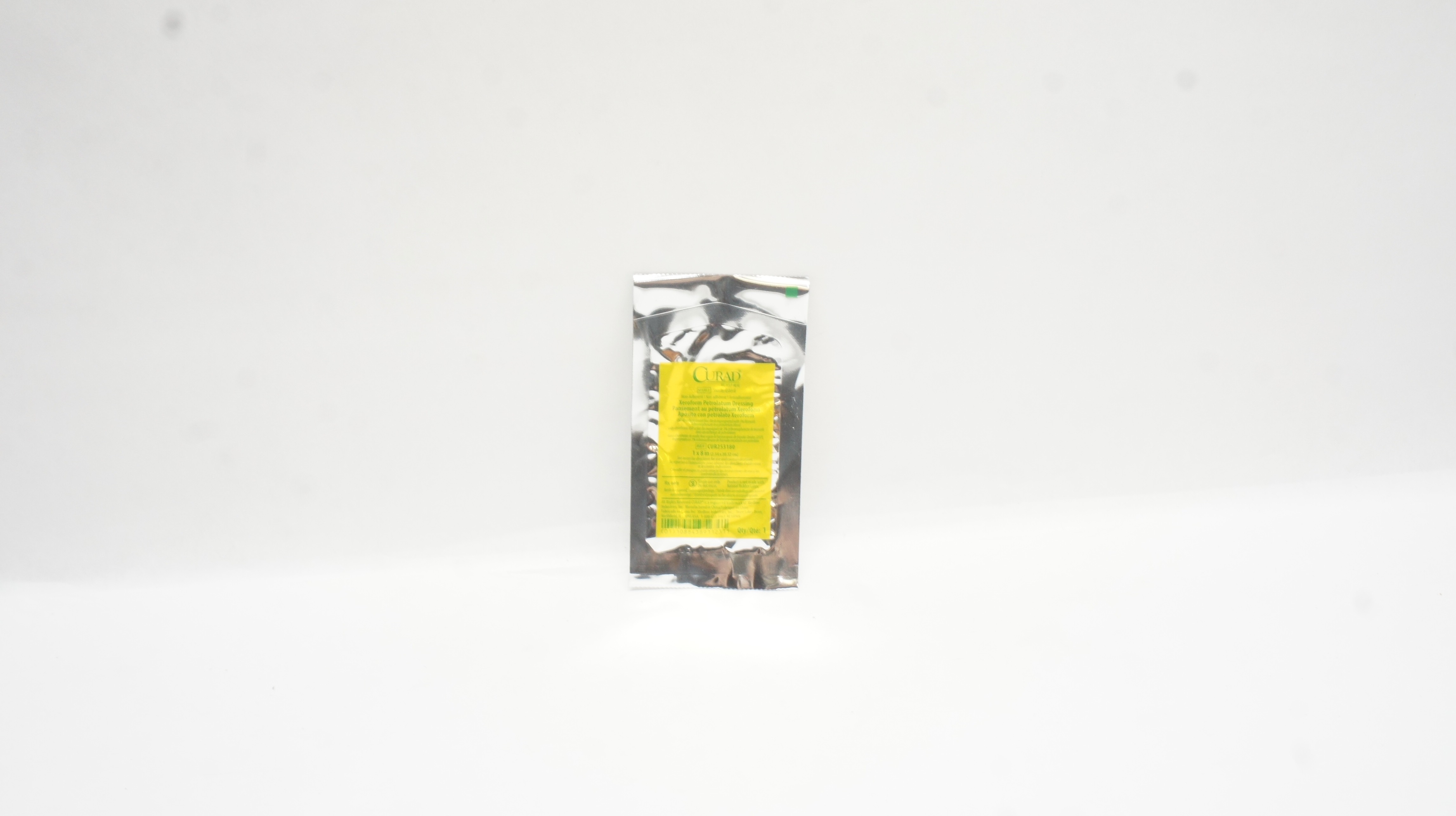 Medline CUR253180 Curad Xeroform Petrolatum Dressing 1inch x 8inch