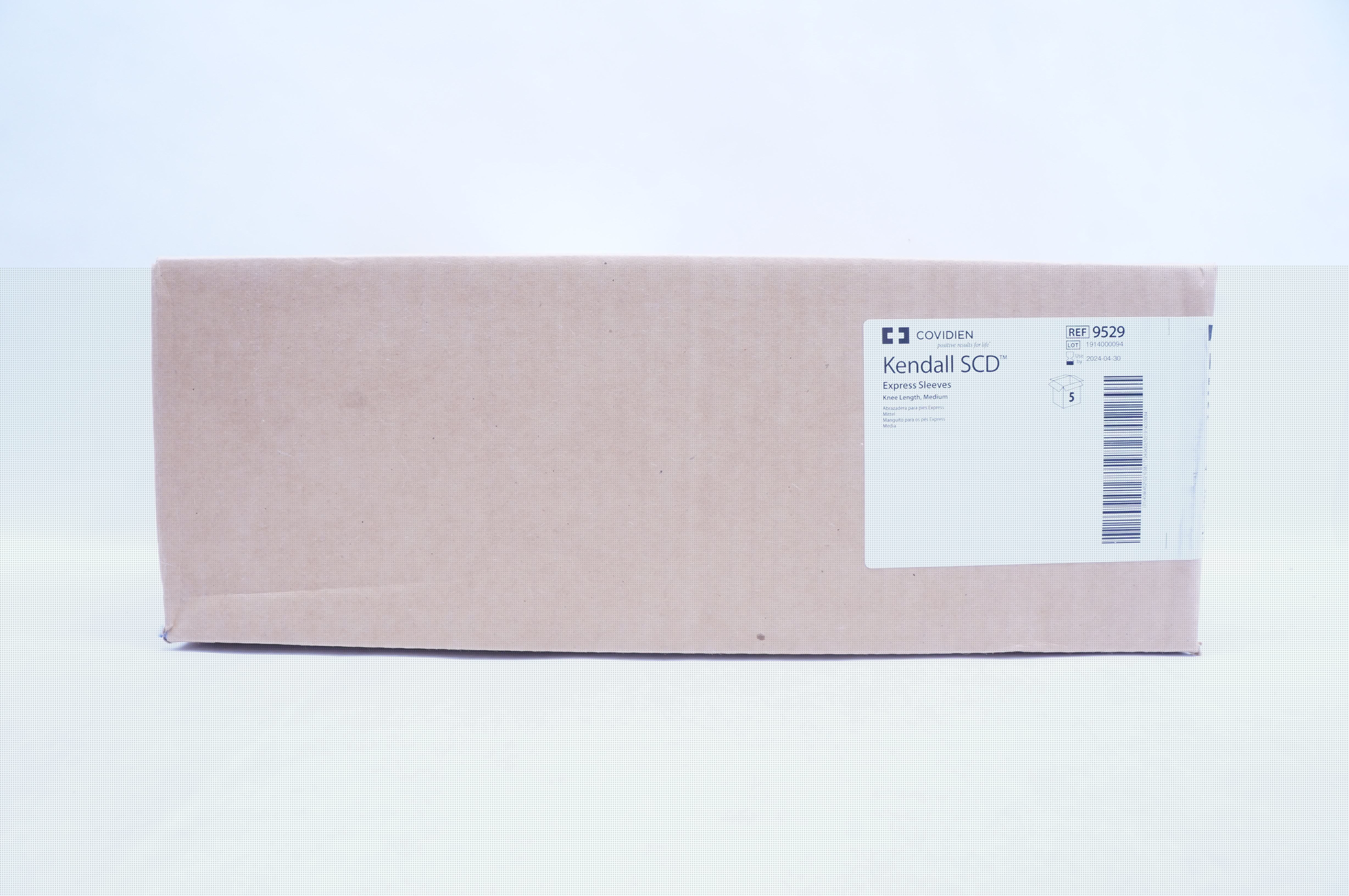 Covidien 9529 Kendall SCD Express Sleeves Knee Length Medium - Box of 5