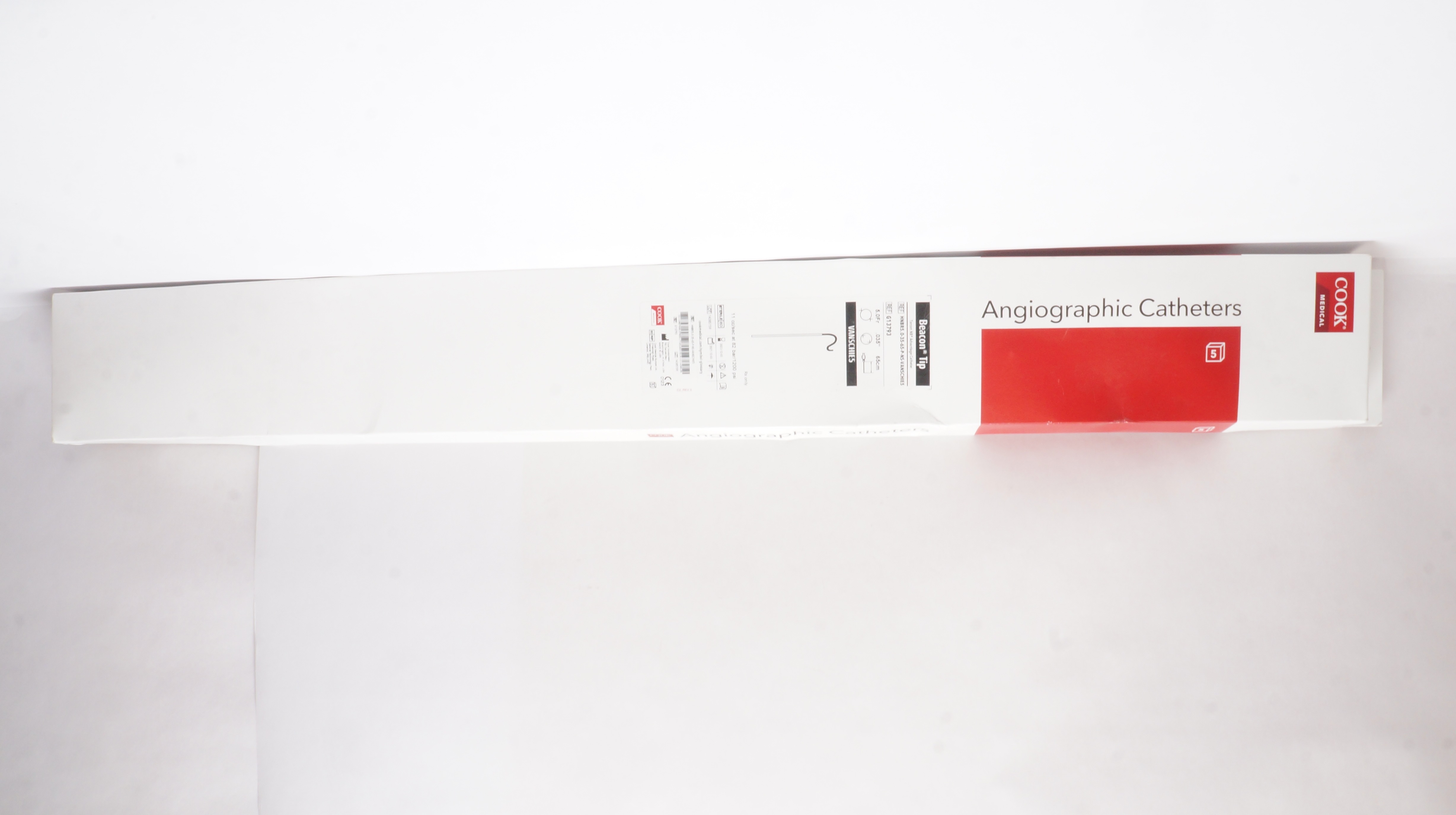 Cook Medical G13793 Beacon Tip Vanschie5  5.0Fr x .035inch x 65cm - Box of 5