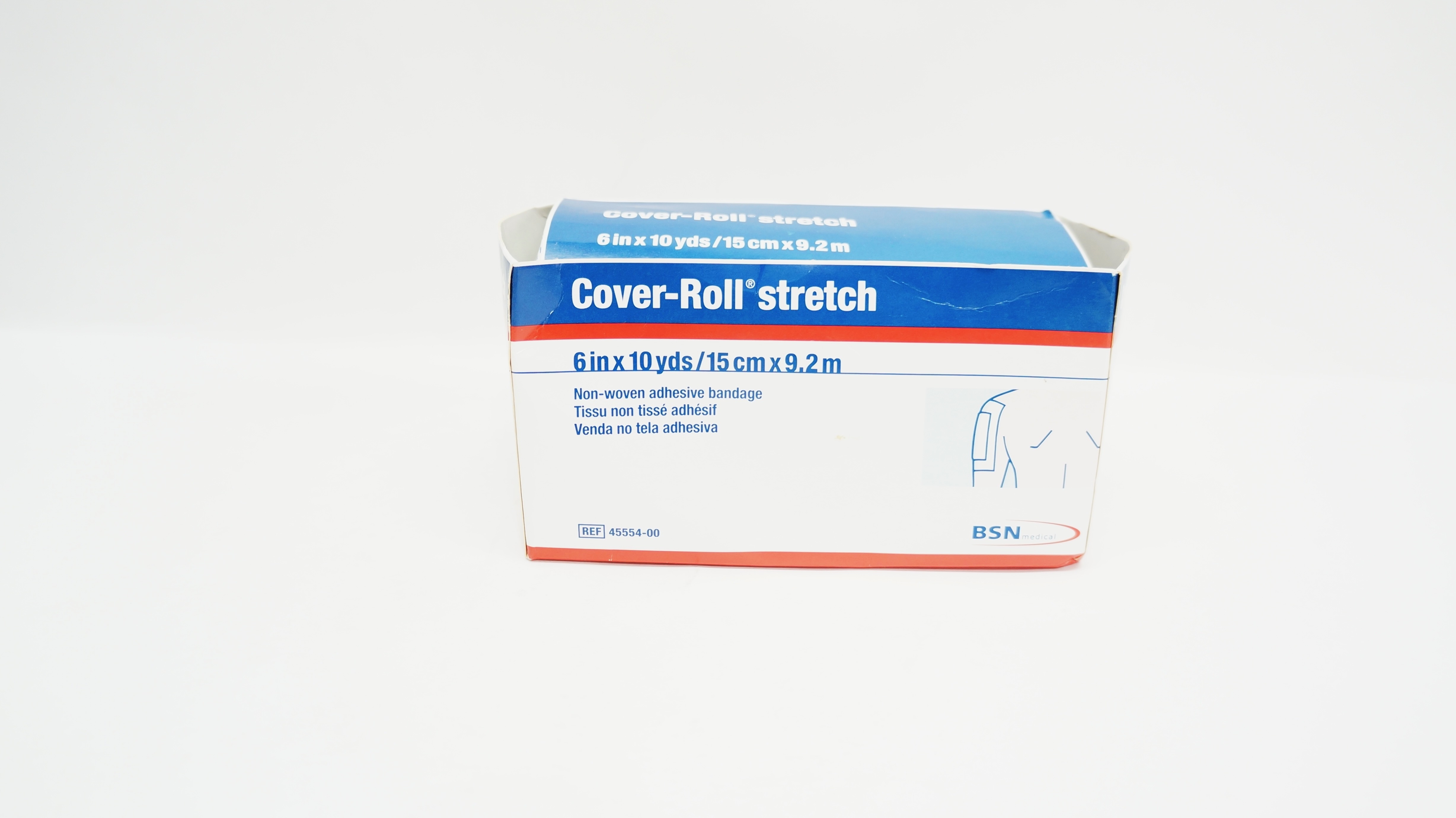 BSN Medical 45554-00 Leukoplast Cover-Roll Stretch 6inch x 10yds