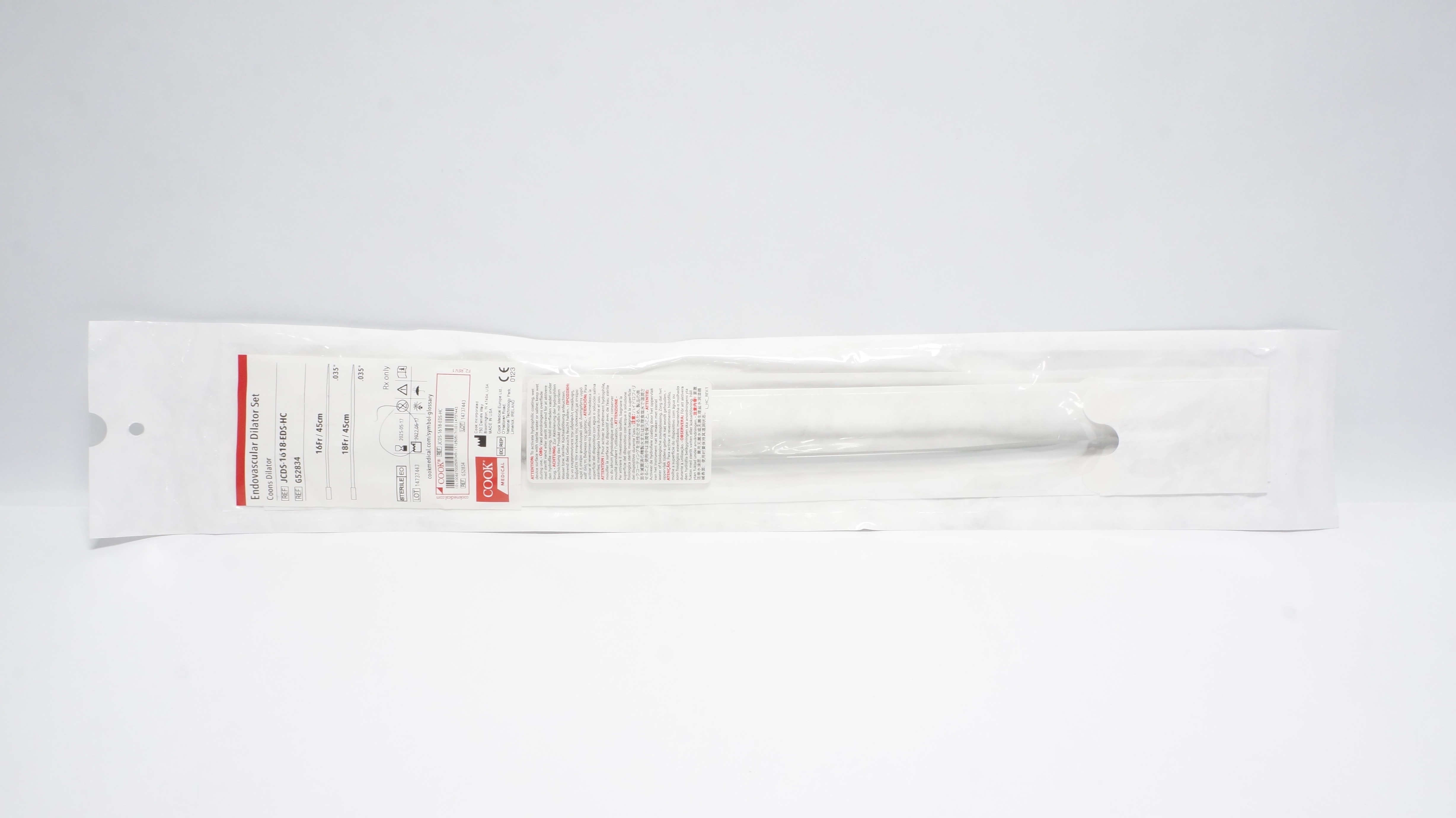 Cook Medical G52834 Endovascular Dilator Set 16Fr x 18Fr (x)
