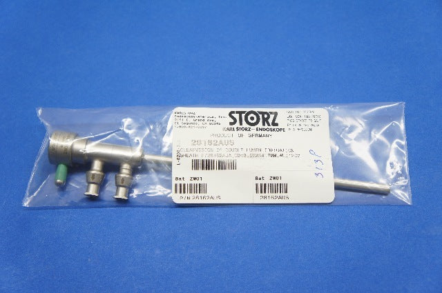 Karl Storz 28162AUS Clearvision 0deg Double Lumen Irrigation Sheath F/28162AUA