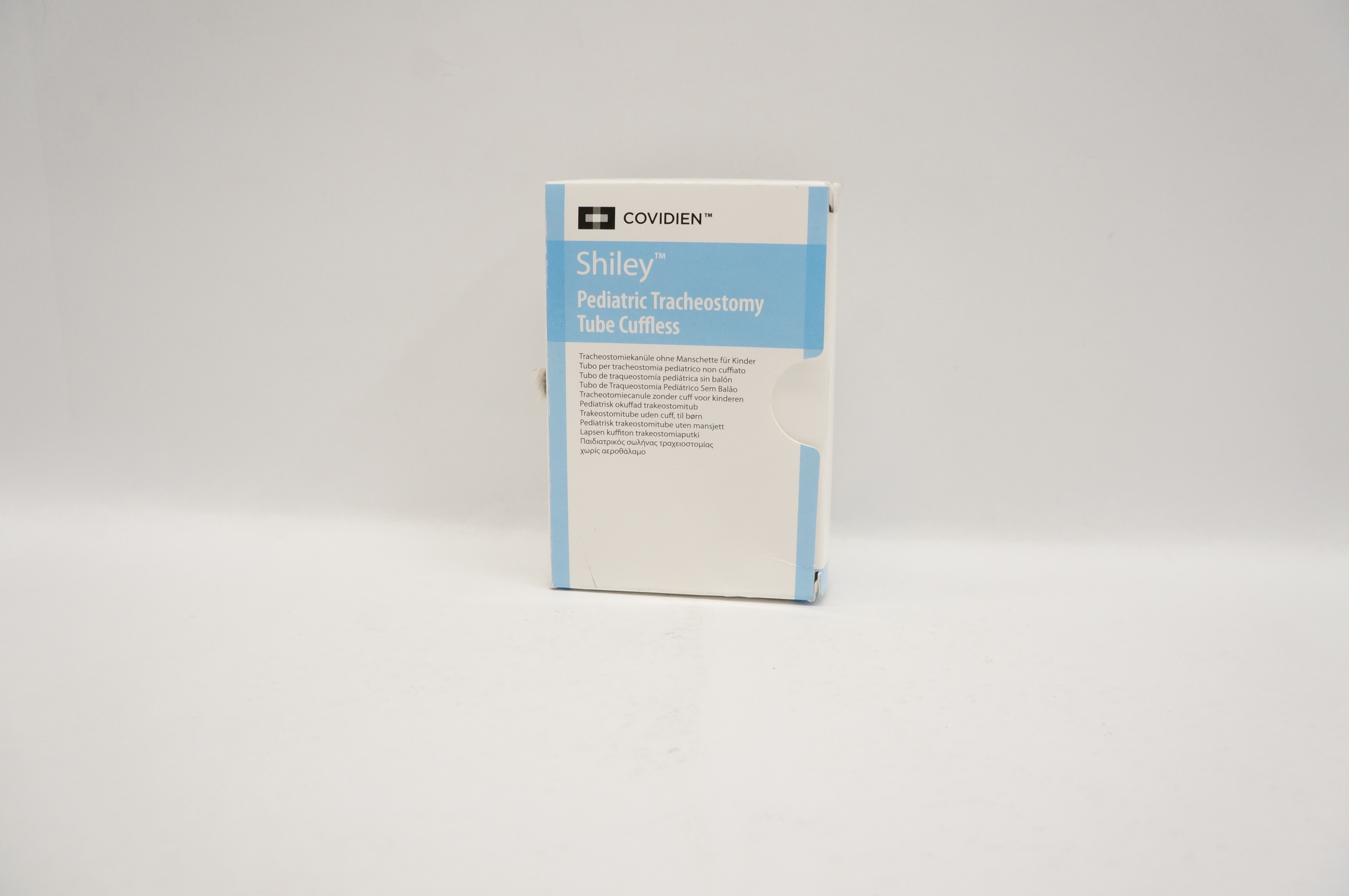 Covidien 5.0PED Shiley Pediatric Tracheostomy Tube Cuffless 5.0 ID x 7.1mm OD(x)