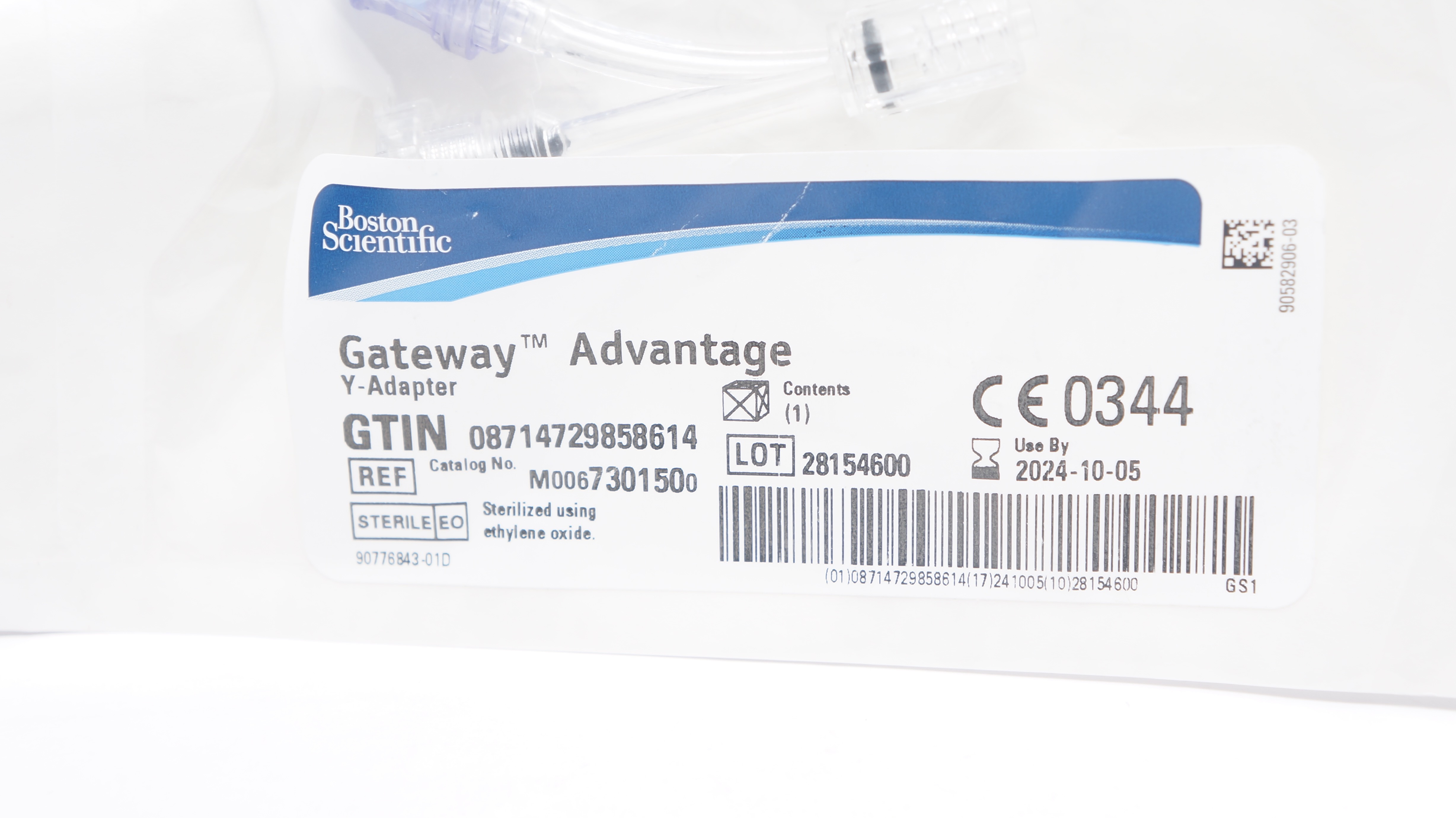Boston Scientific M0067301500 Gateway Advantage Y-Adapter