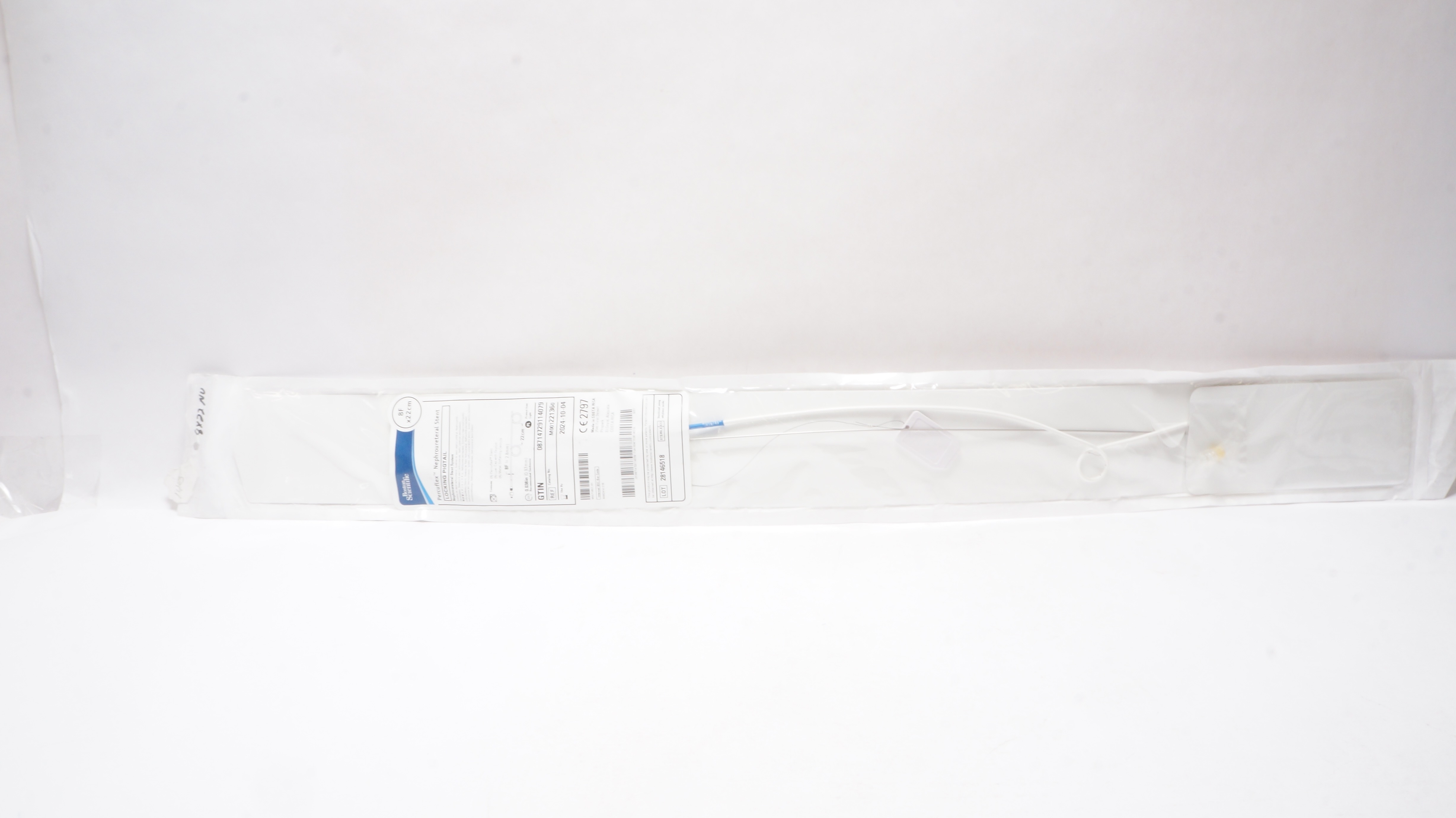 Boston Scientific 22136 Percuflex Nephroureteral Stent System 8F x 22cm
