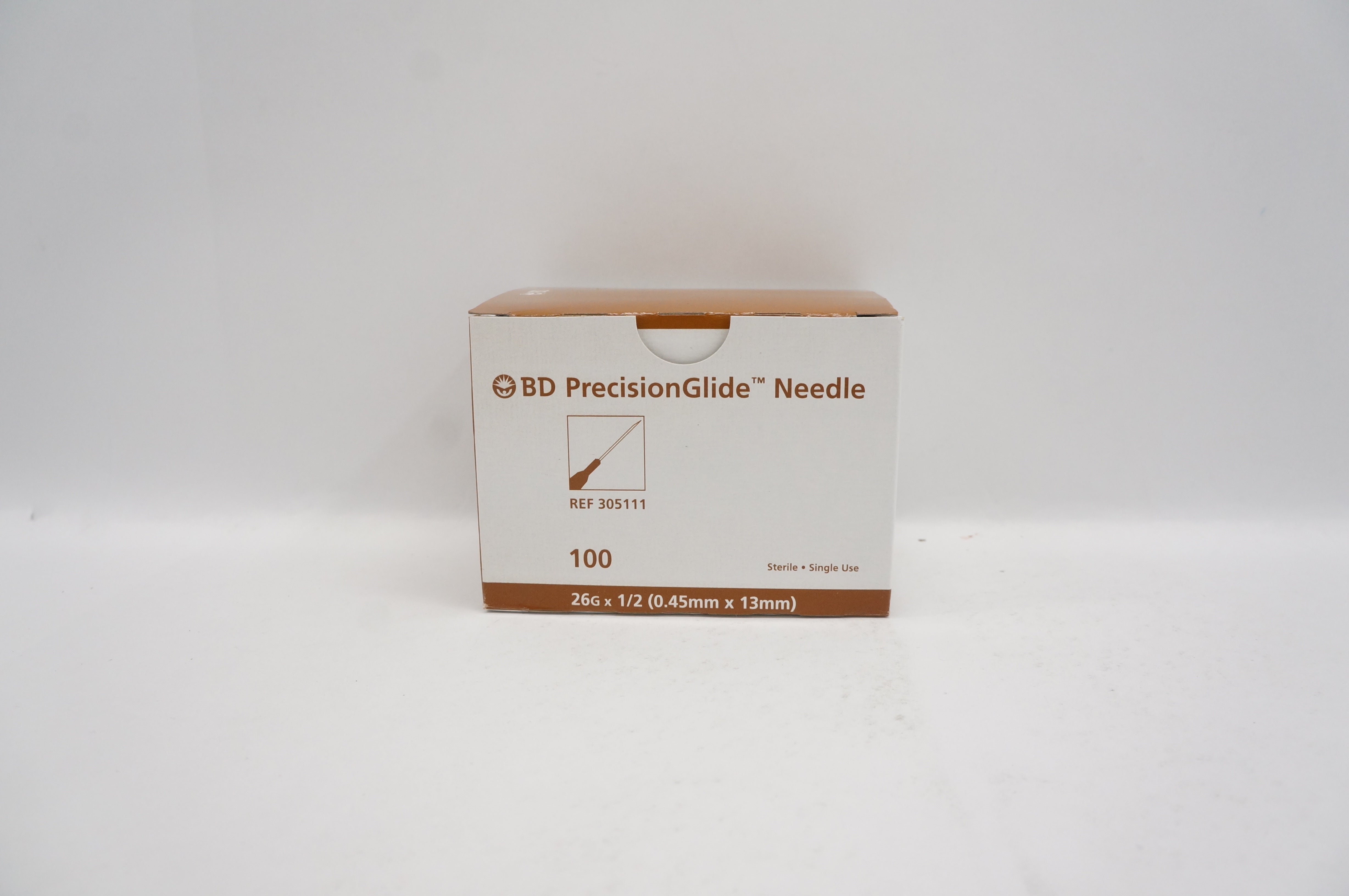 BD 305111 PrecisionGlide Ndle 26G 1/2 - Box of 100