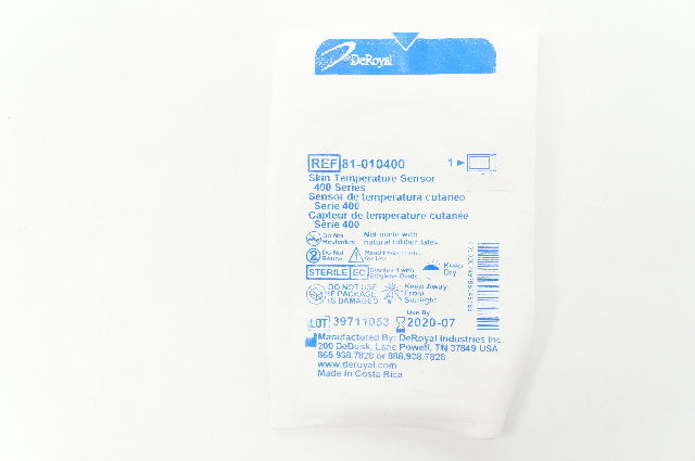 DeRoyal 81-010400 Skin Temperature Sensor 400 Series (x)