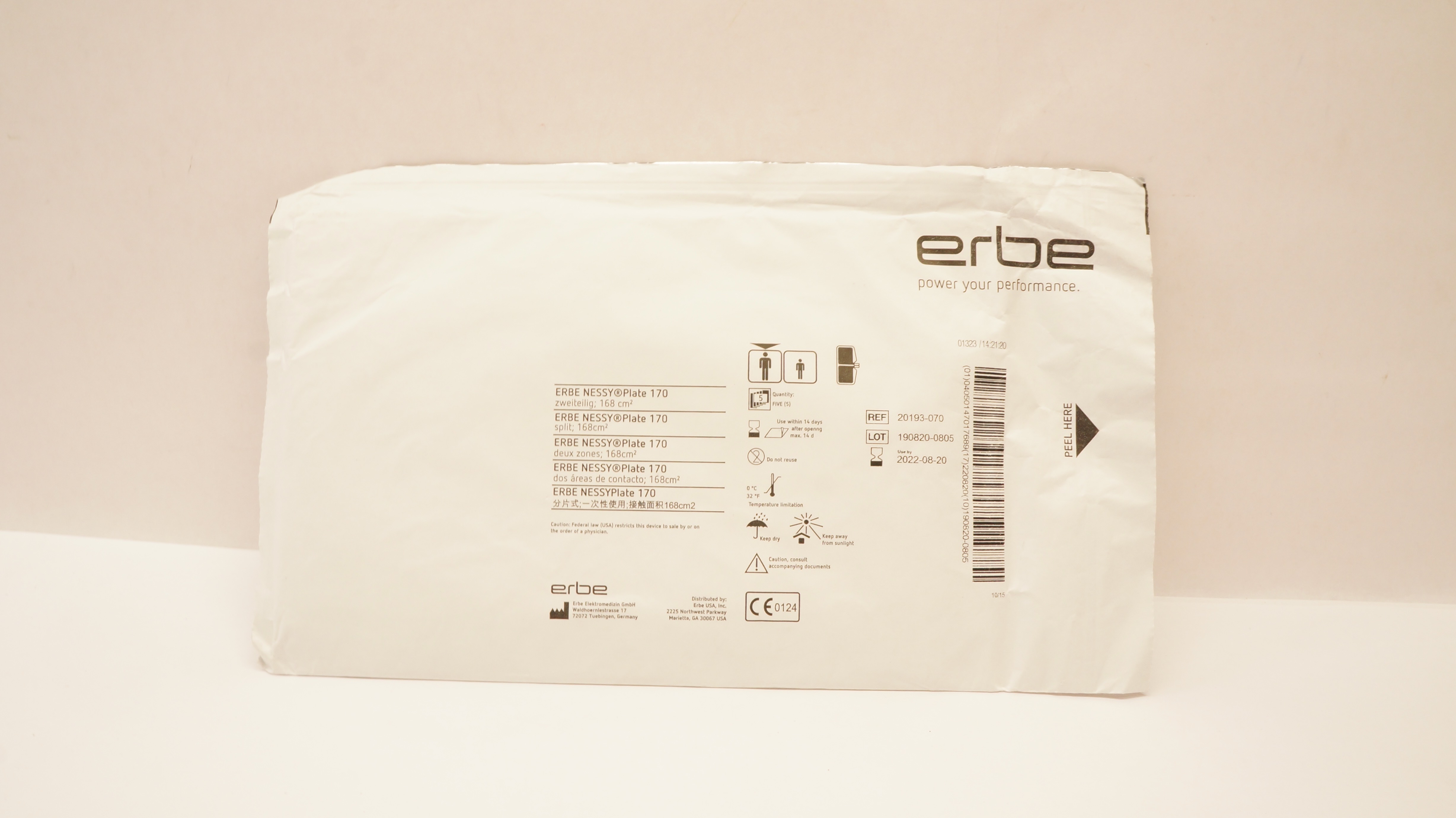 Erbe 20193-070 Nest Plate 170 Split 168cm2 - Pack of 5 (x)
