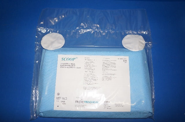 Trans Tracheal T-9 Scoop Procedure Tray (x)