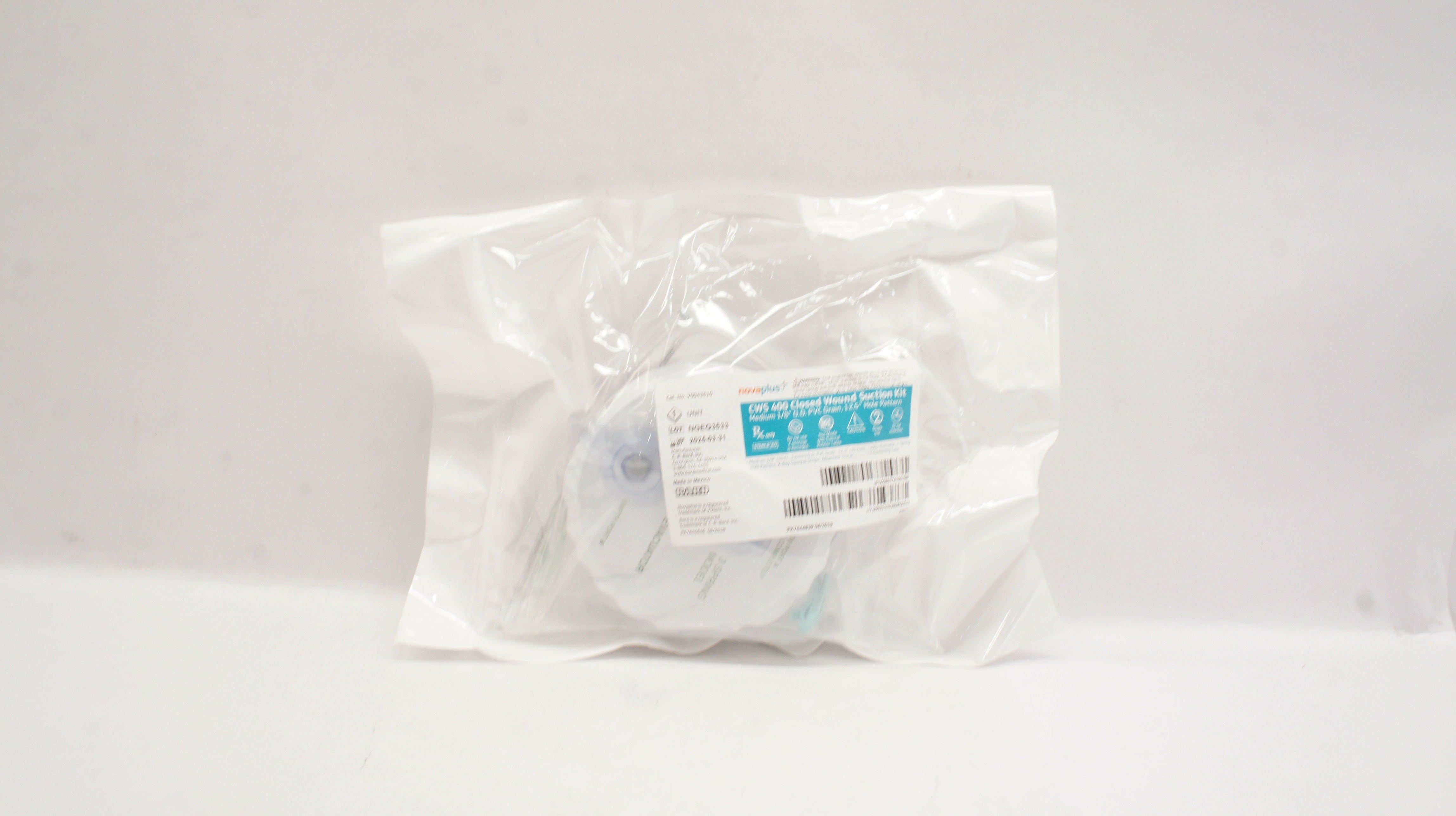 Bard V0043610 Novaplus CWS 400 Closed Wound Suction Kit