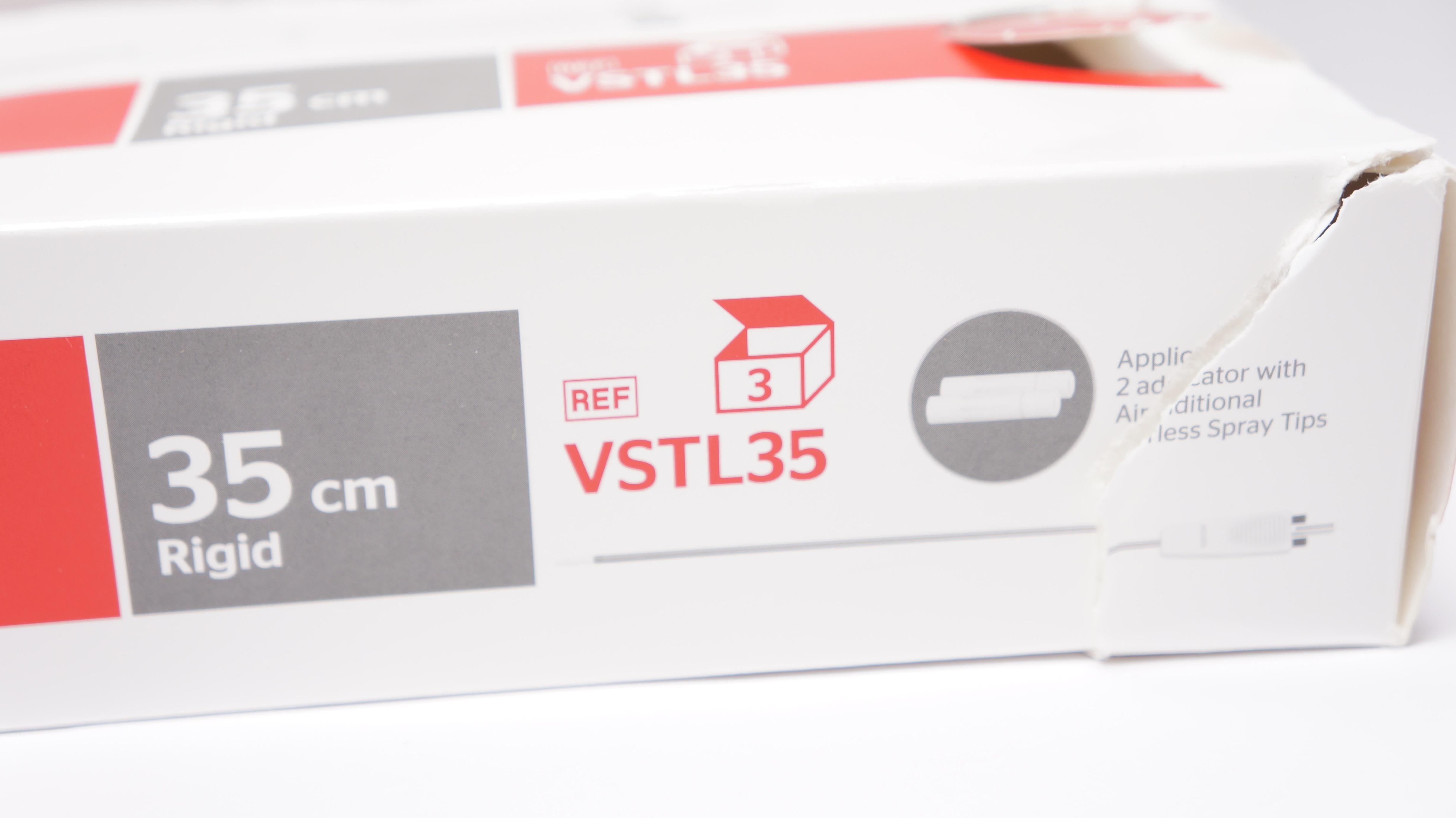 Ethicon VSTL35 VistaSeal Laparoscopic Dual Applicator, Rigid, 35cm