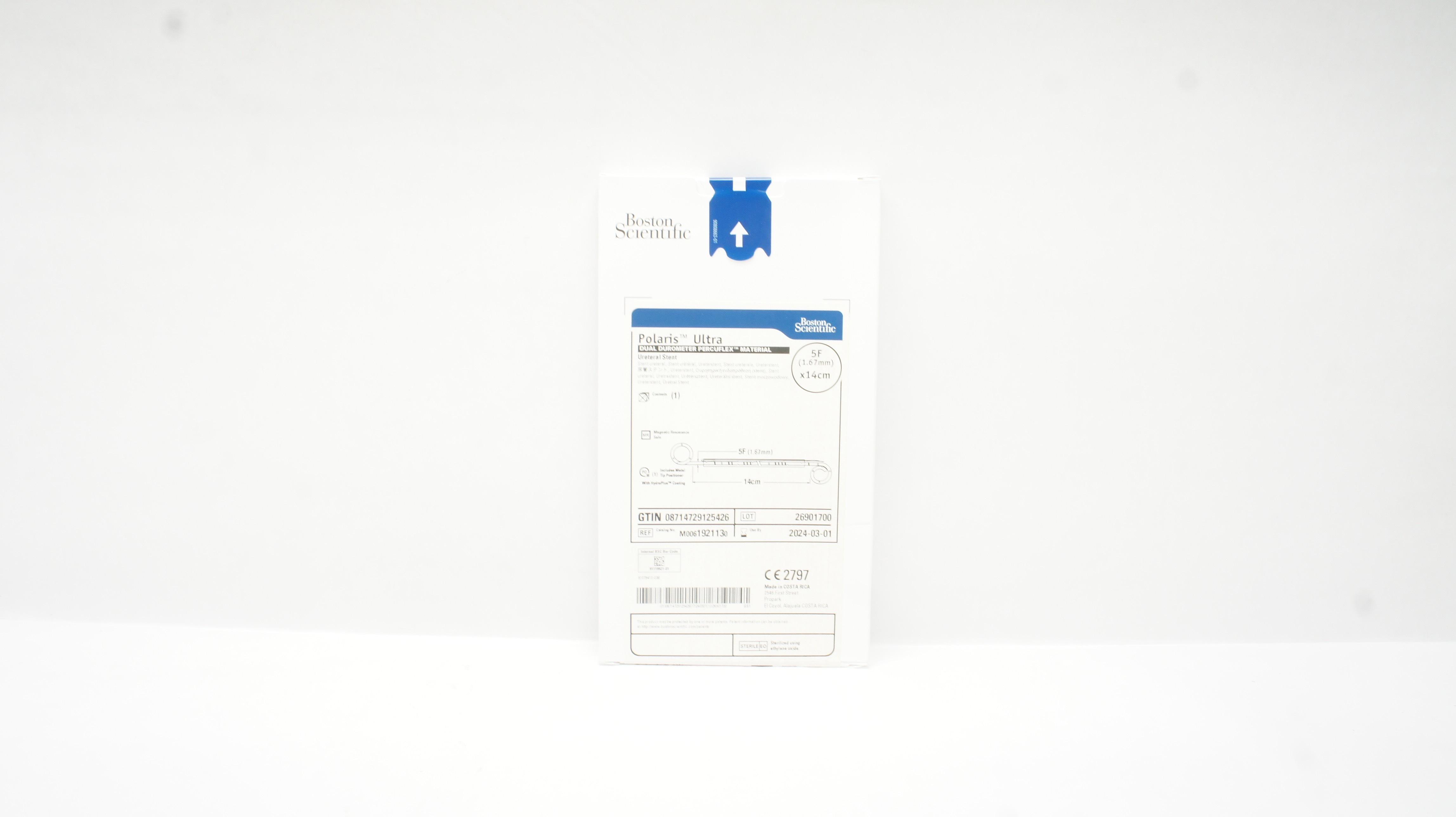 Boston Scientific M0061921130 Polaris Ultra Ureteral Stent 5F x 14cm (x)