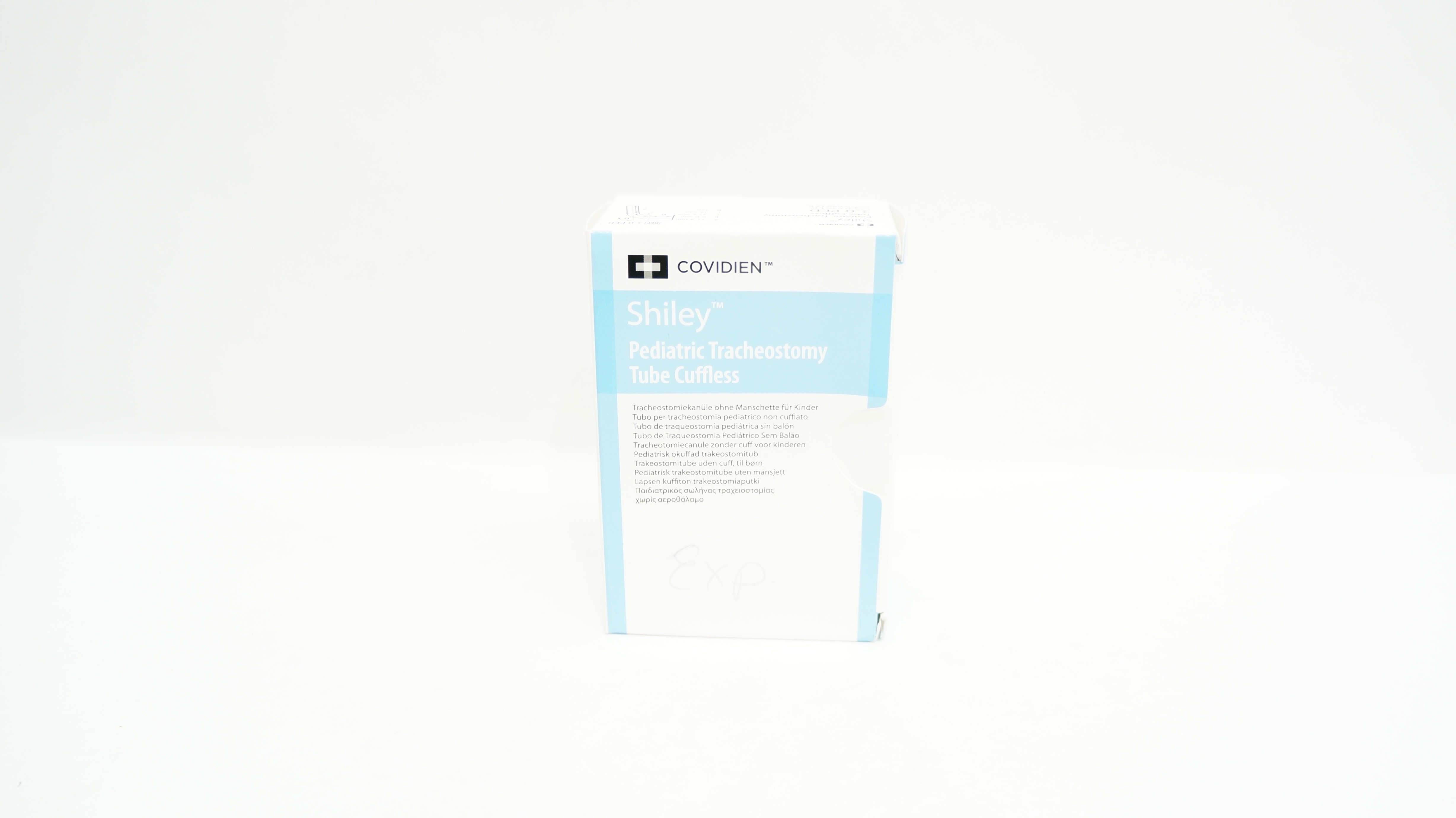 Covidien 3.0PED Shiley Pediatric Tracheostomy Tube Cuffless 3.0mmID x 4.5mmOD(x)