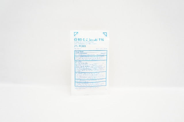 BD 371163 E-Z Scrub 116 Surgical Scrub Brush/Sponge W/Emollients & Nail Cleaner