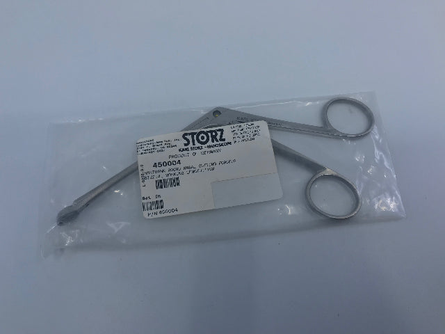 Karl Storz 450004 HARTMANN Nasal Cutting Forceps, Round, Size 4, W.L. 11 cm