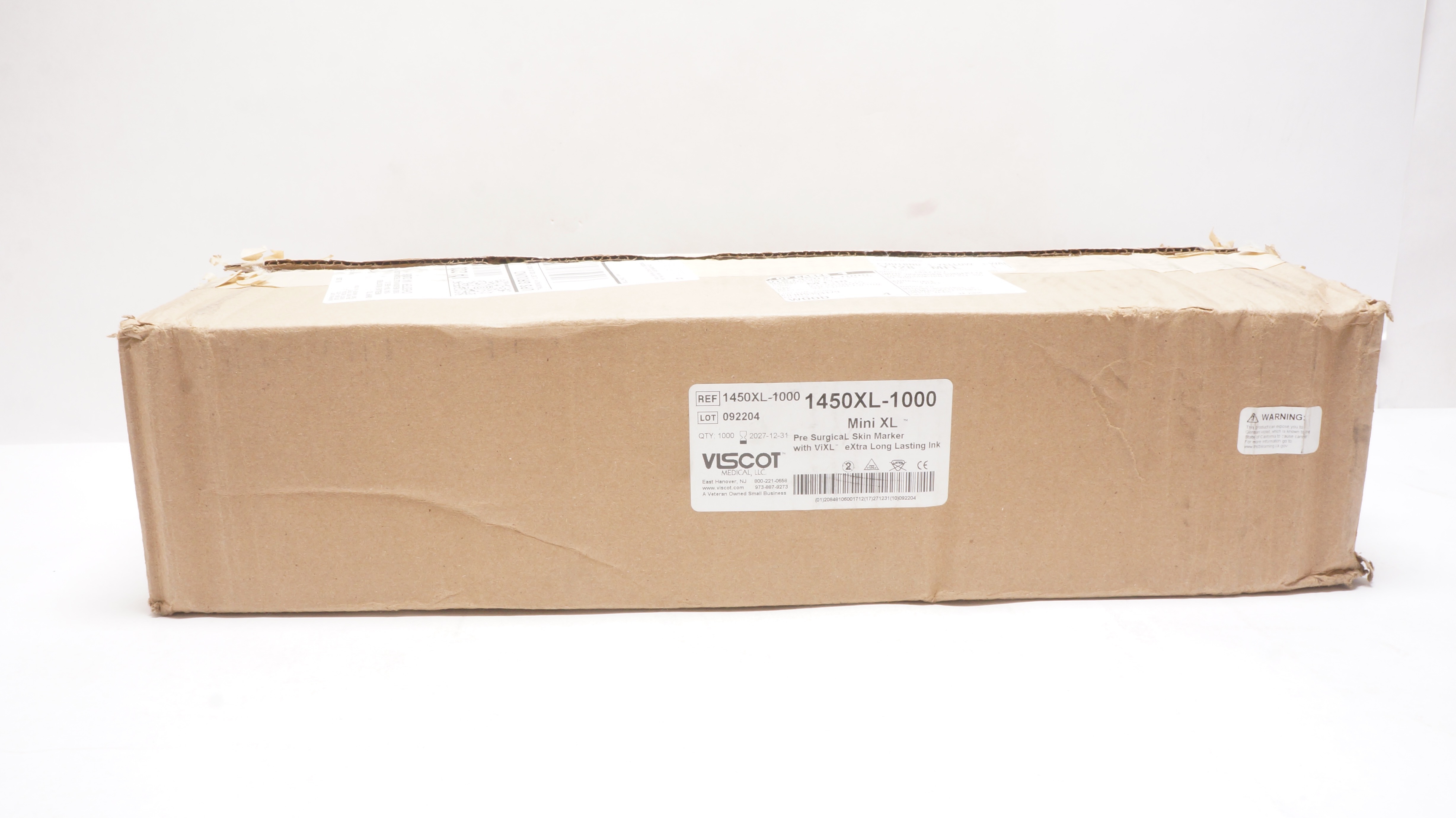 Viscot 1450XL-1000 Pre-Surgical Skin Marker Mini XL - Case of 1000