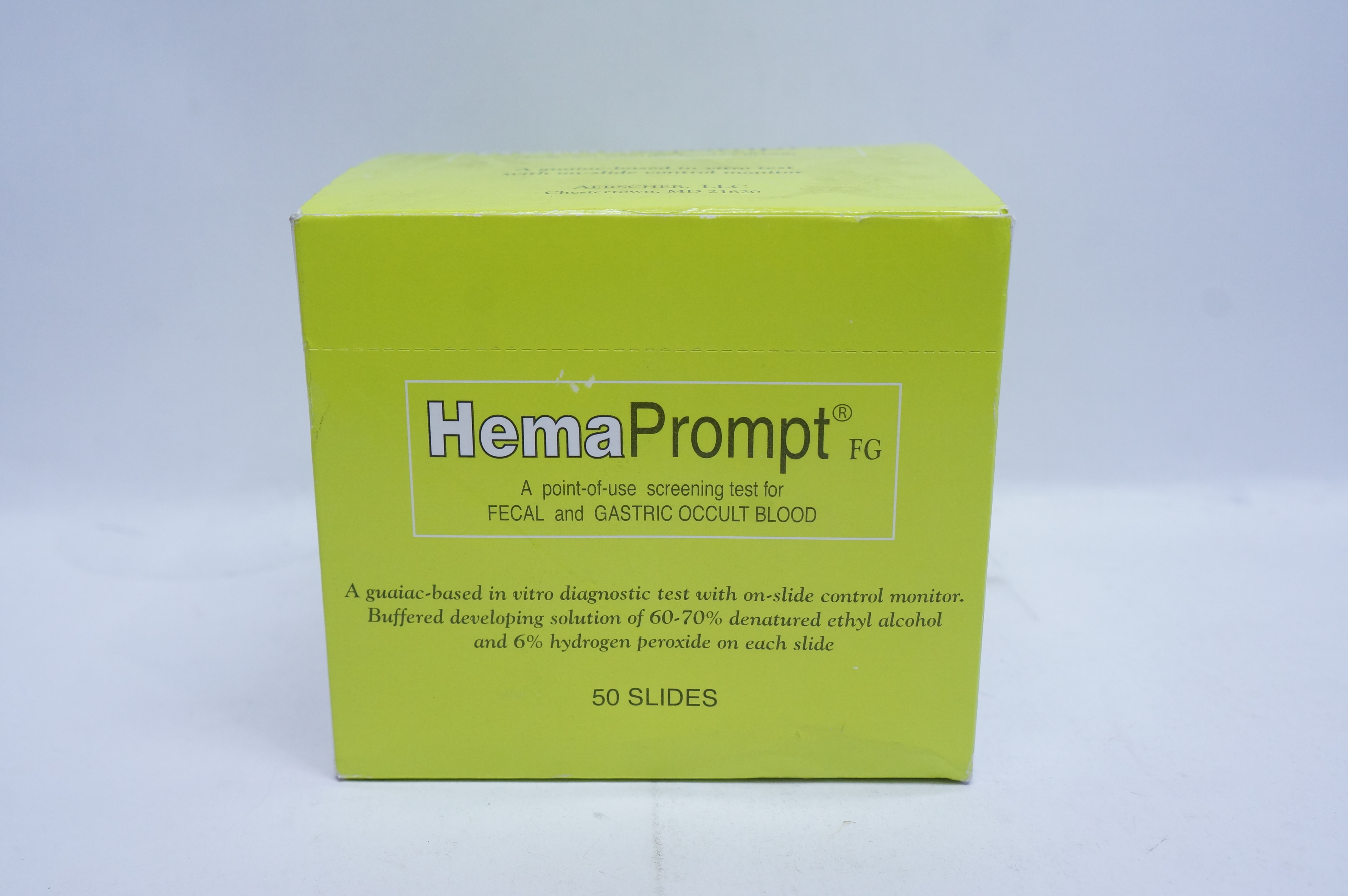 Aerscher 9007799 HemaPrompt Screening Test For Fecal & Gastric Bld (x)-Box of 50