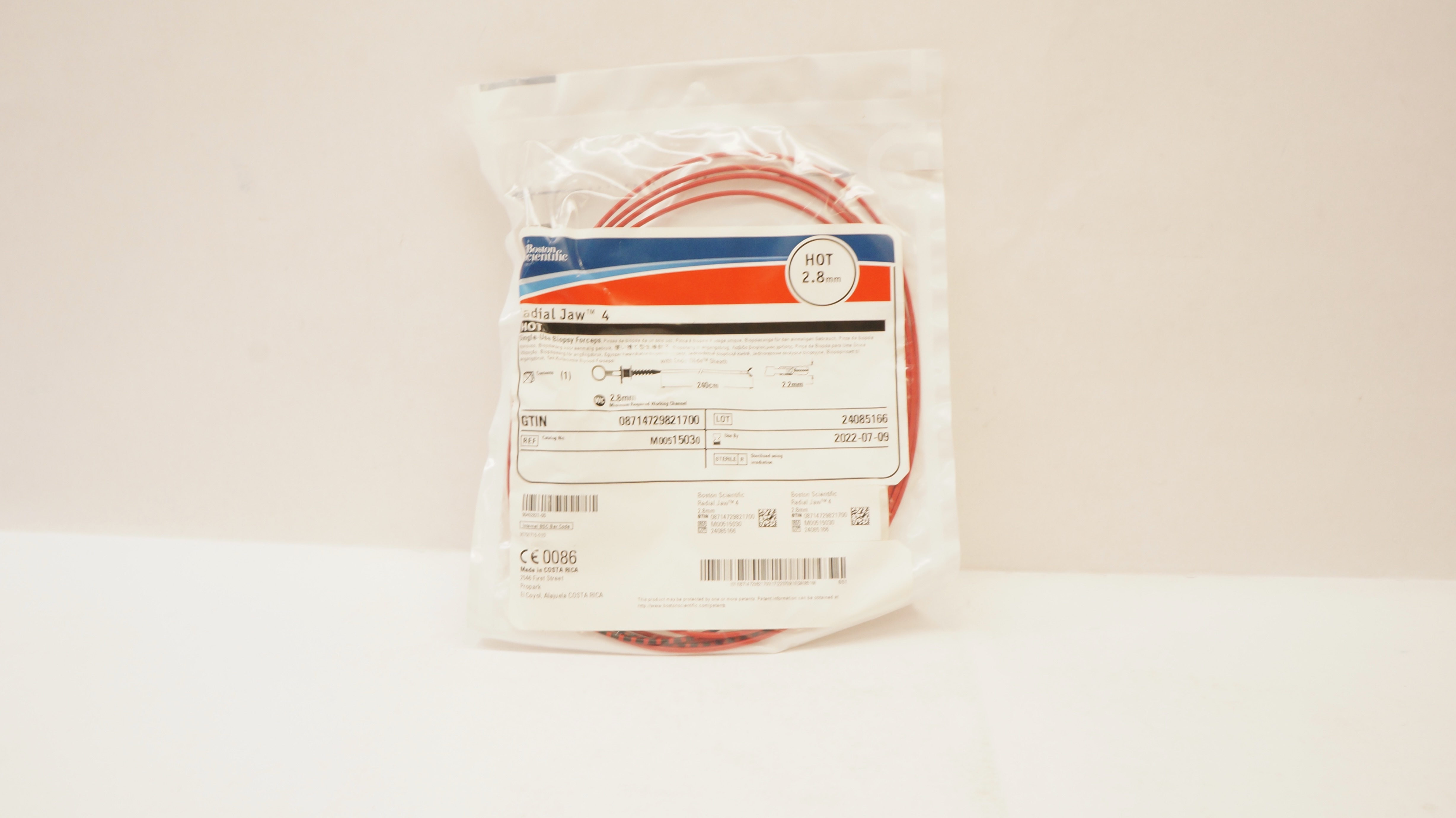 Boston Scientific 1503 Radial Jaw 4 Hot Single Use Biopsy Foceps 2.8mm (x)
