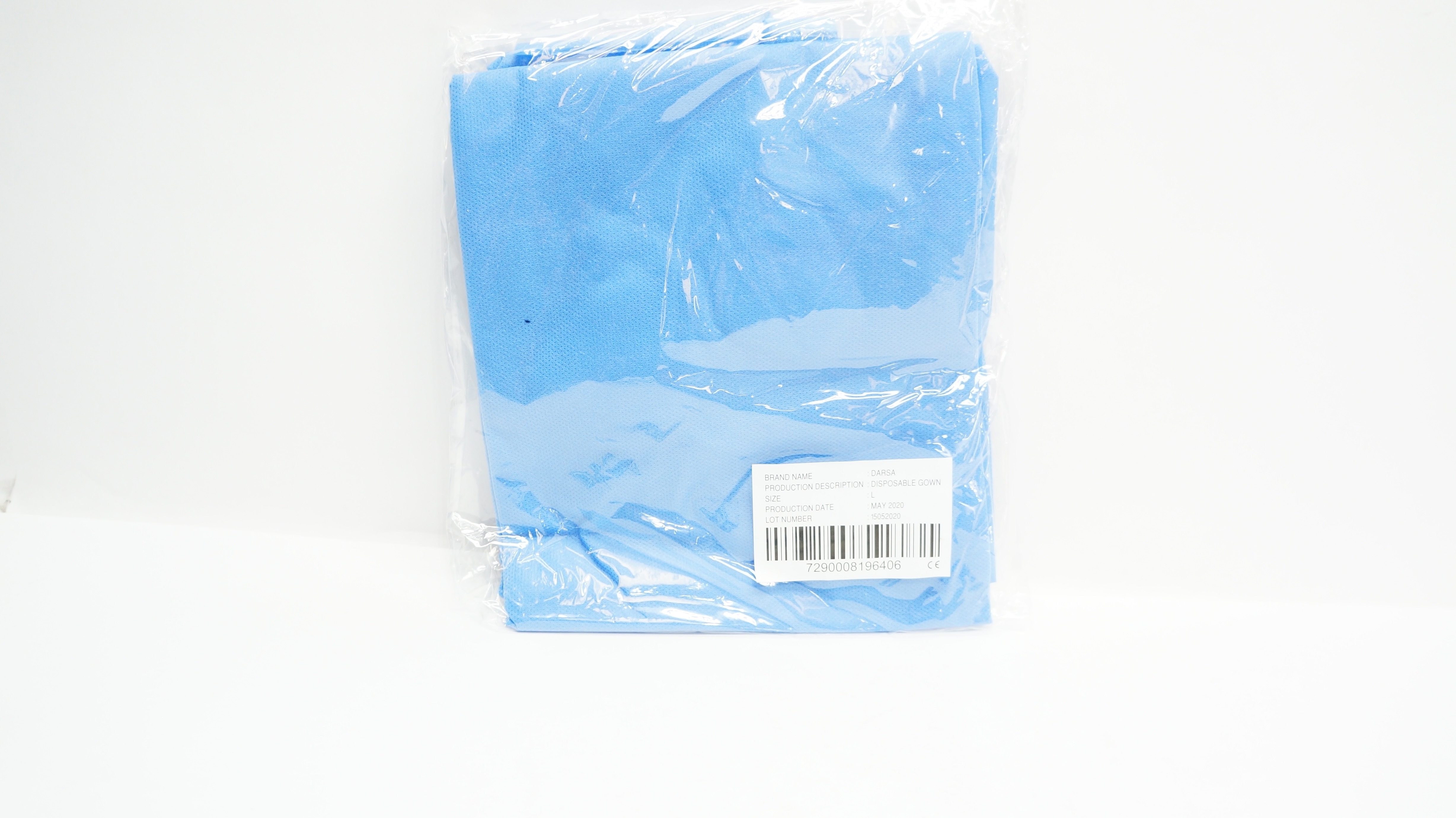 Darsa Disposable Gown, Size L