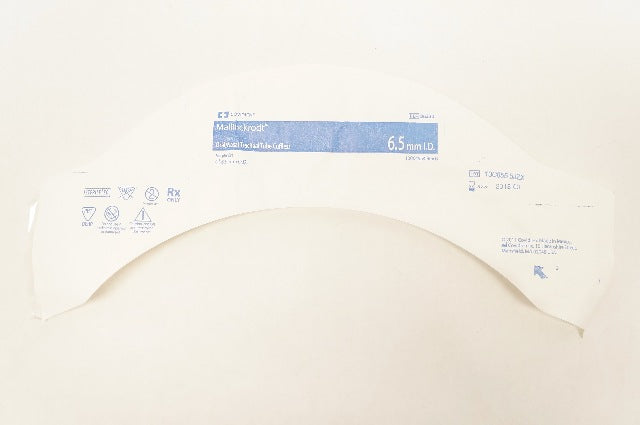 Covidien 86230 Mallinckrodt Tracheal Tube Cuffless 6.5mm ID x 8.9mm OD (x)
