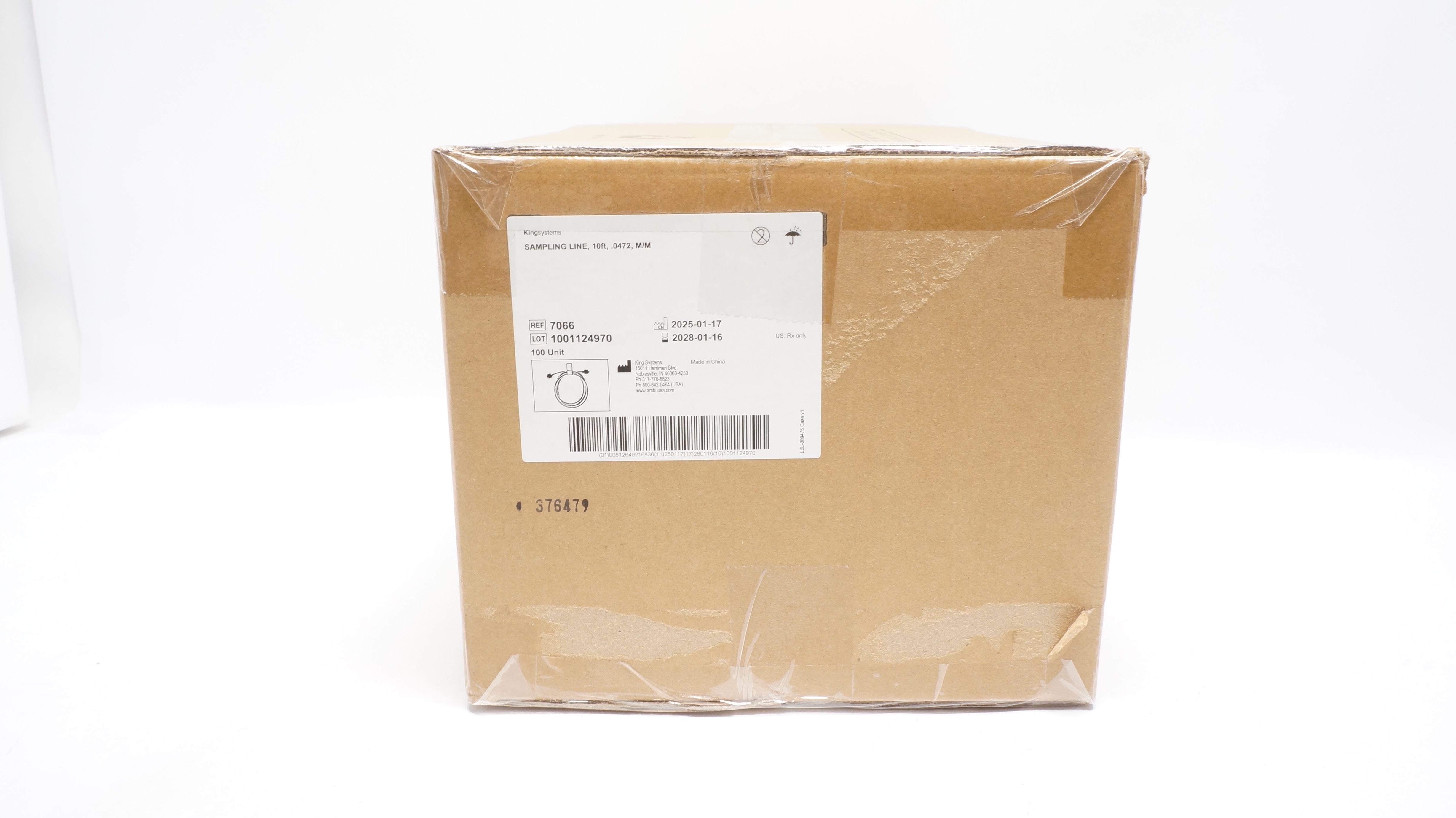 KingSystems 7066 Sampling Line 10ft. .050, M/M - Case of 100