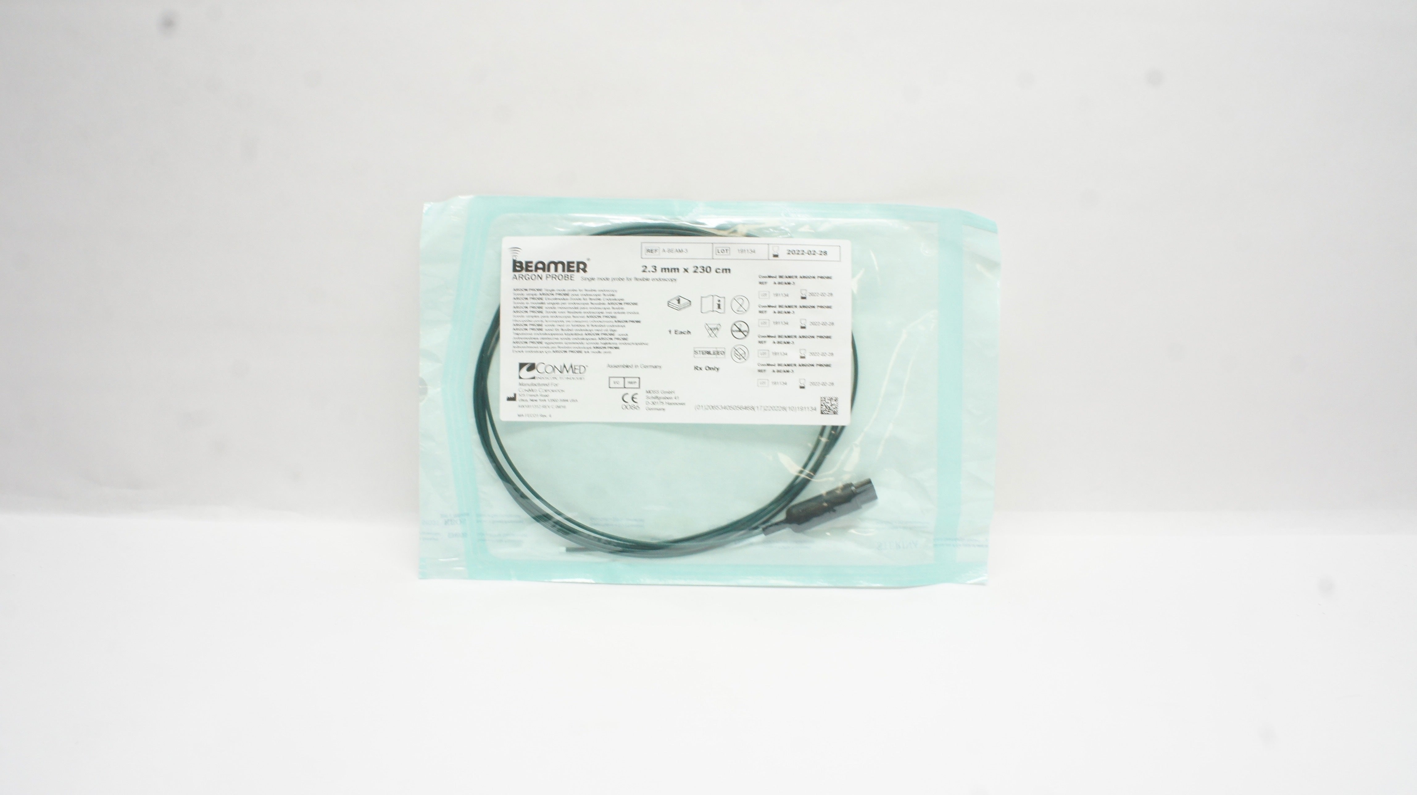 ConMed A-BEAM-3 Beamer Argon Probe 2.3mm x 230cm (x)