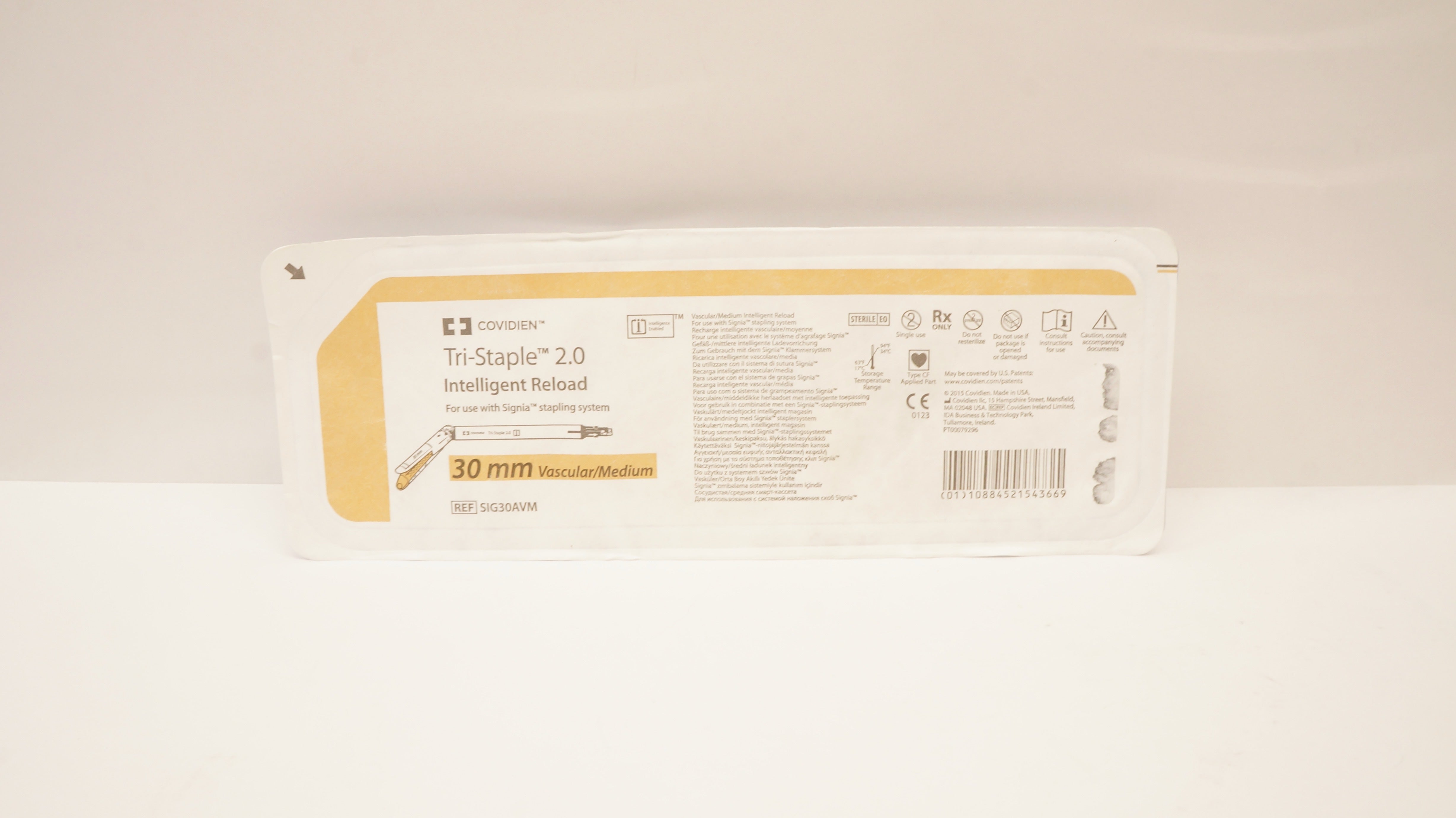 Covidien SIG30AVM Tri-Staple 2.0 Intelligent Reload 30mm