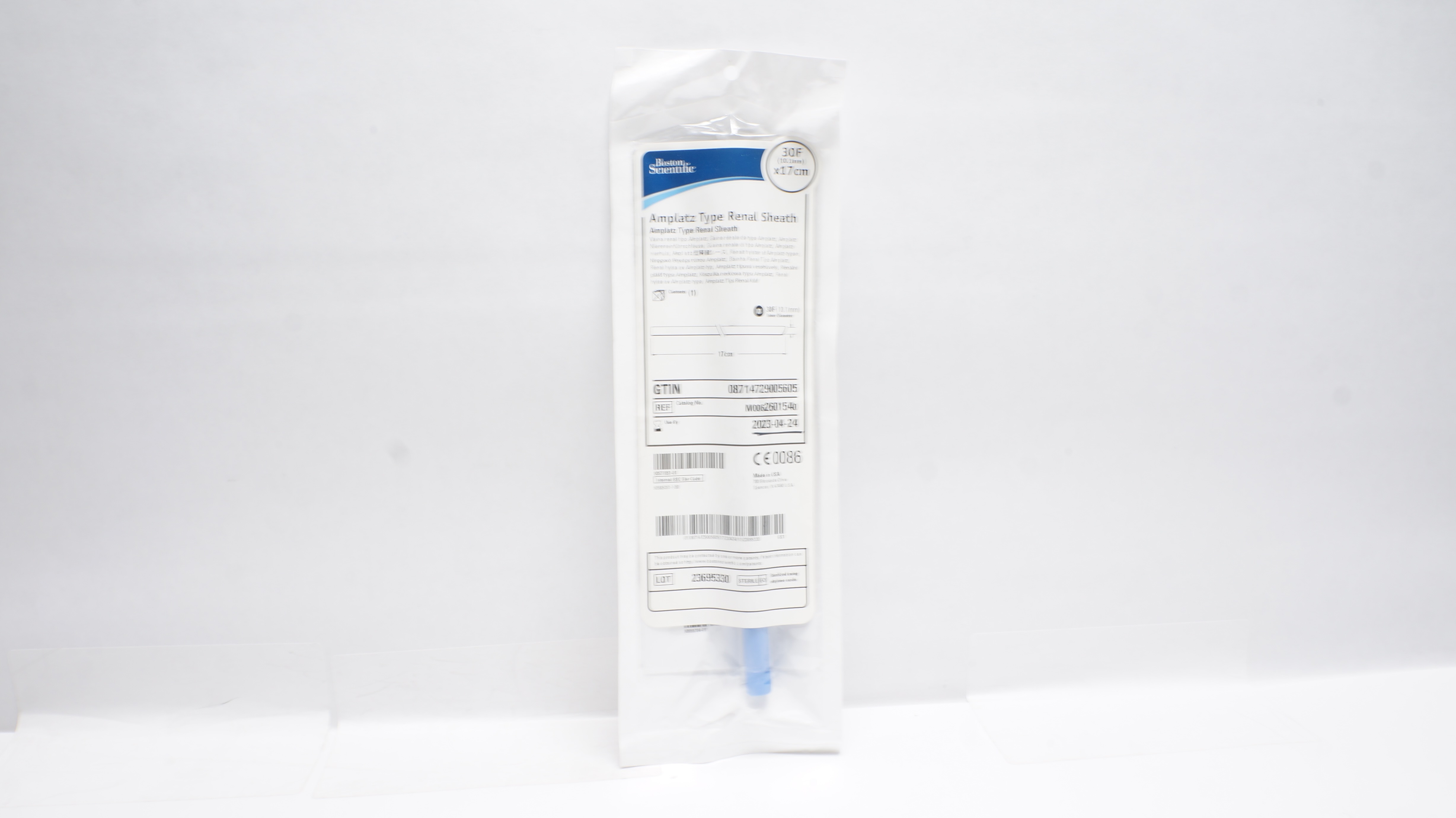 Boston Scientific 260154 Amplatz Type Renal Sheath 30F x 17cm (x)
