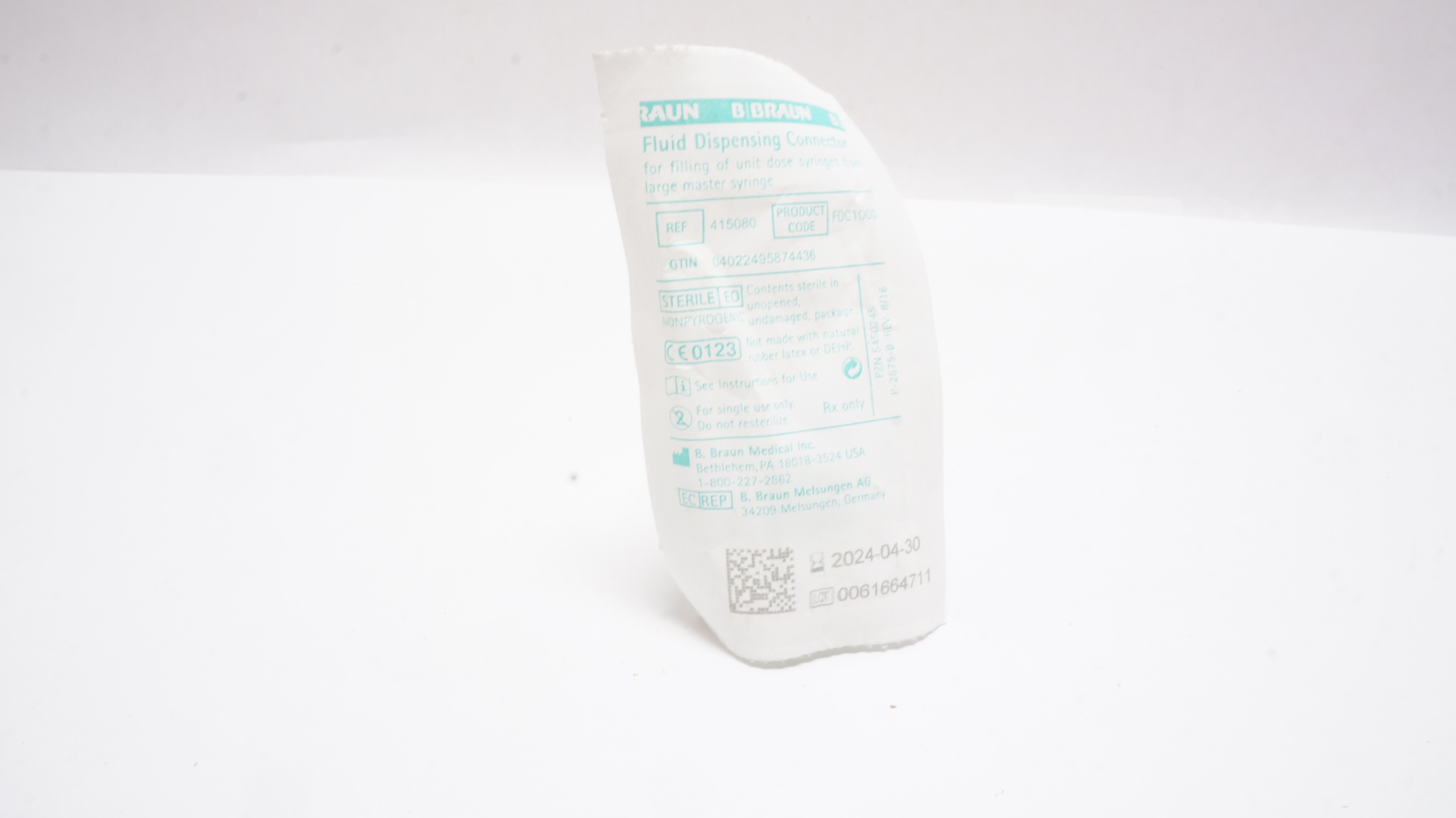 Braun 415080 Fluid Dispensing Connector (x)