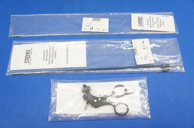 Karl Storz 33426MS Click Line MANHES Dissecting and Grasping Forceps, Size 5 mm