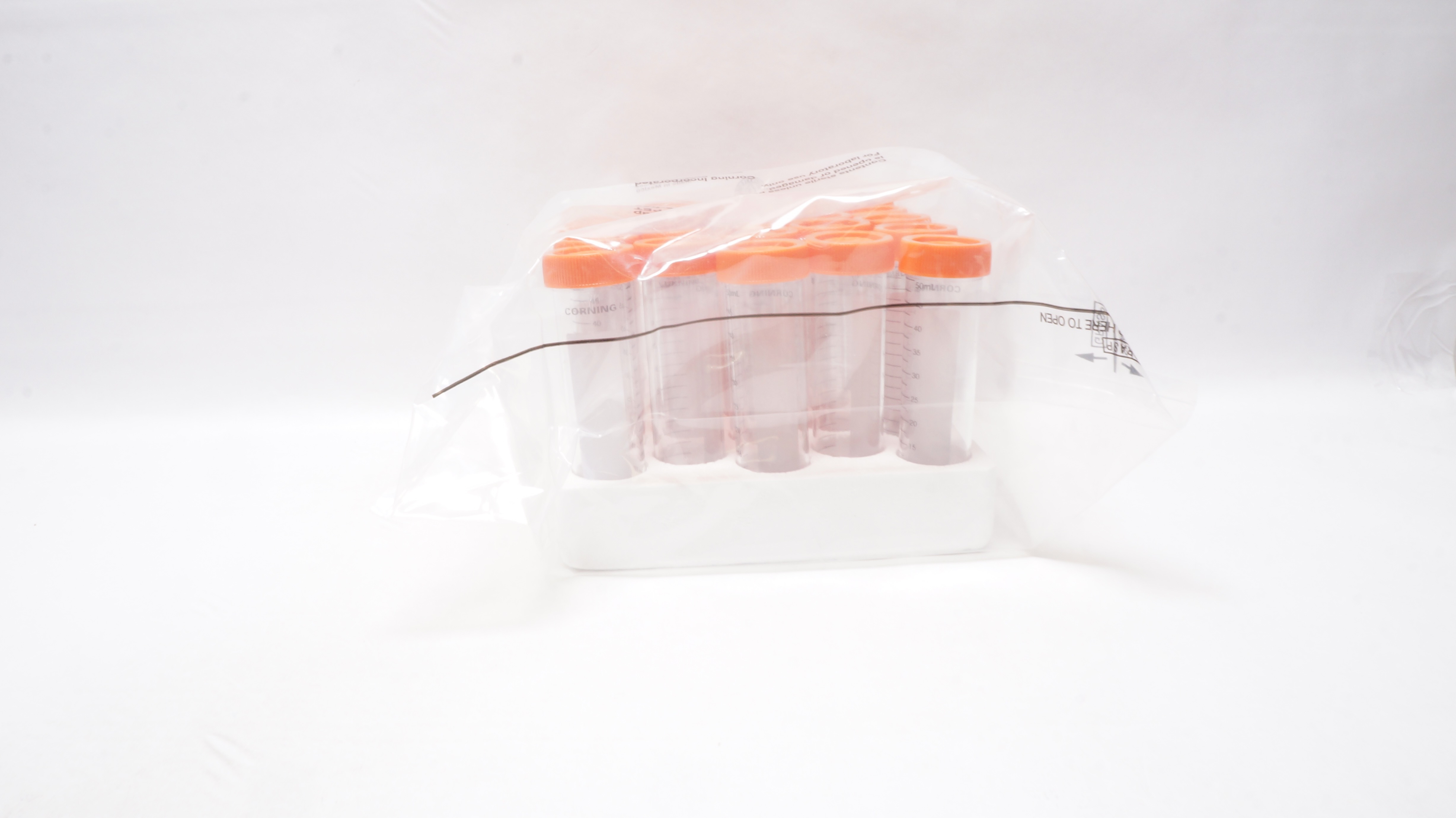 Corning 430304 Centrifuge Tube 50mL Plug Seal Cap - Pack of 25