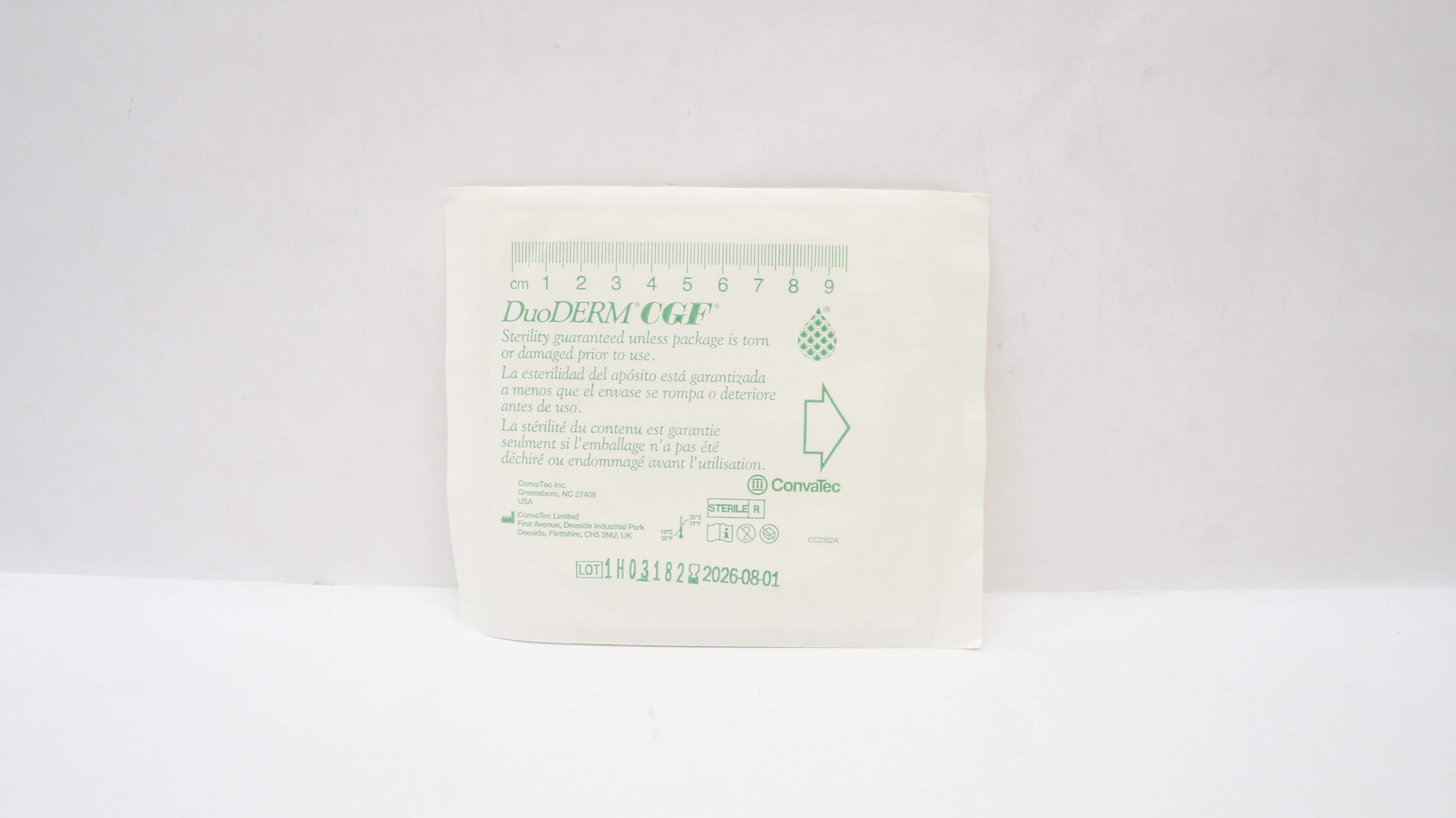 ConvaTec CC2352A DuoDERM CGF Dressing