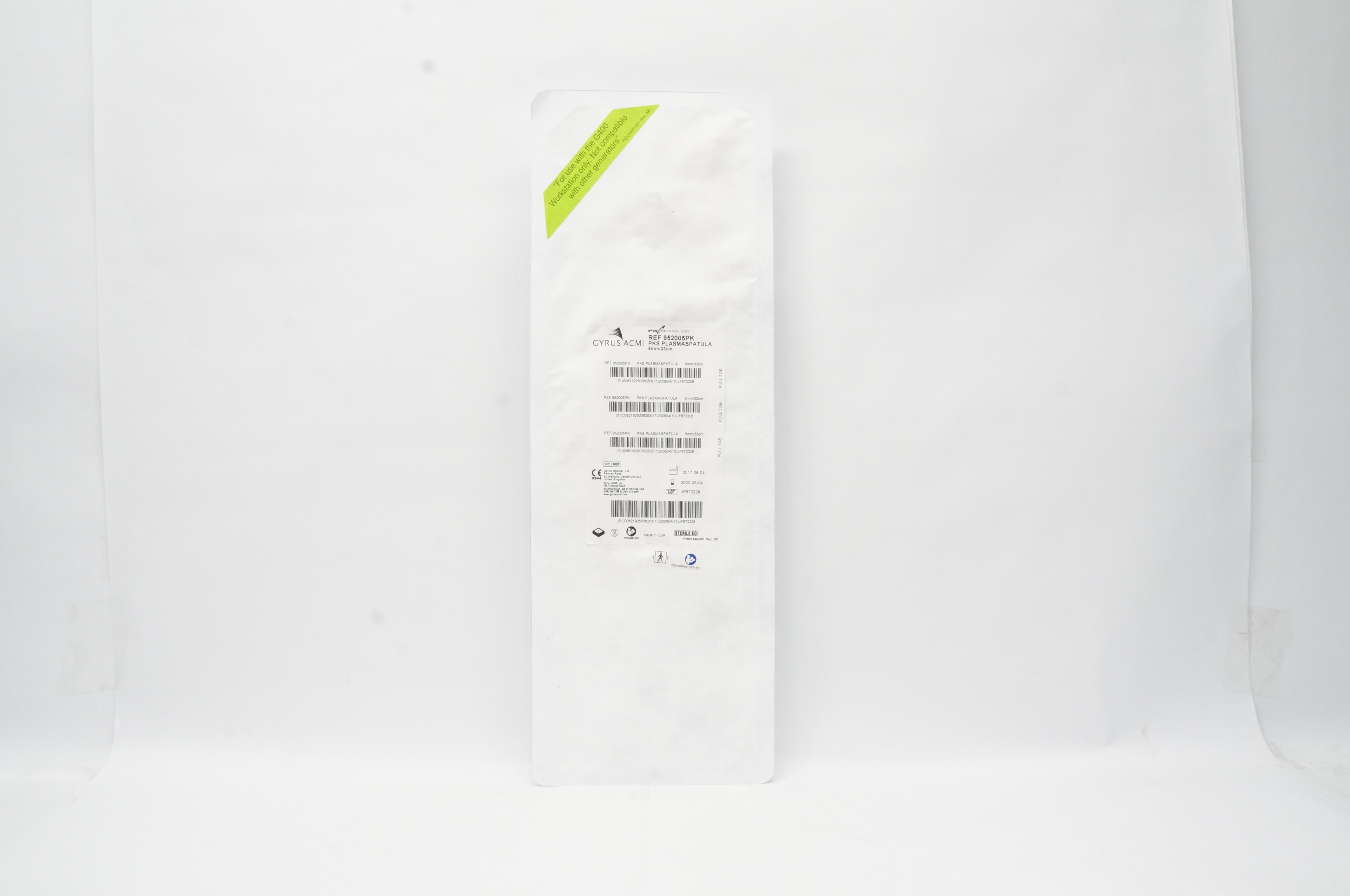 Gyrus ACMI 952005PK PKS Plasma Spatula 33 cm x 5 mm (x)