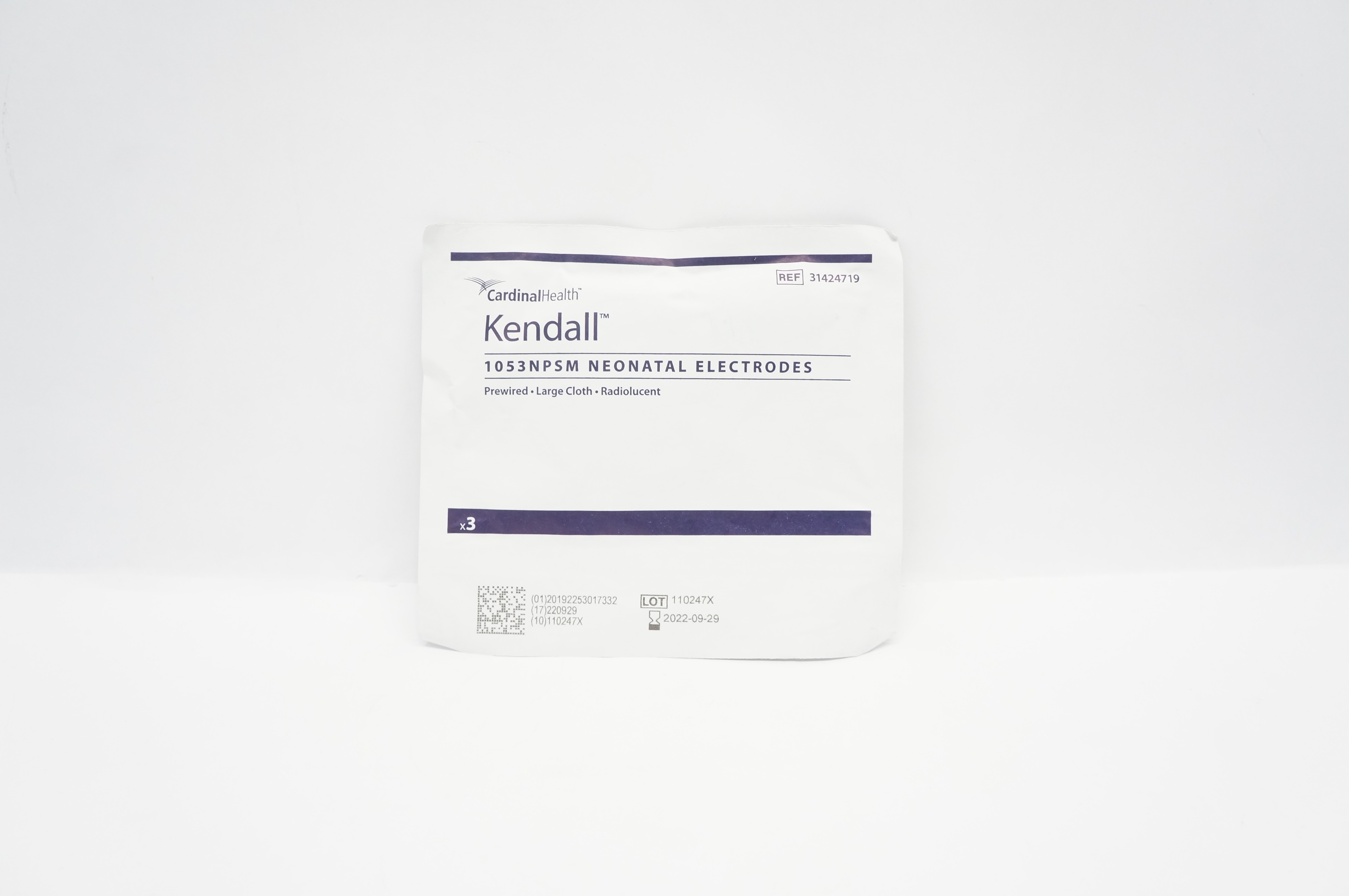 Cardinal Health 31424719 Kendall 1053NPSM Neonatal Electrodes (x) - Pack of 3