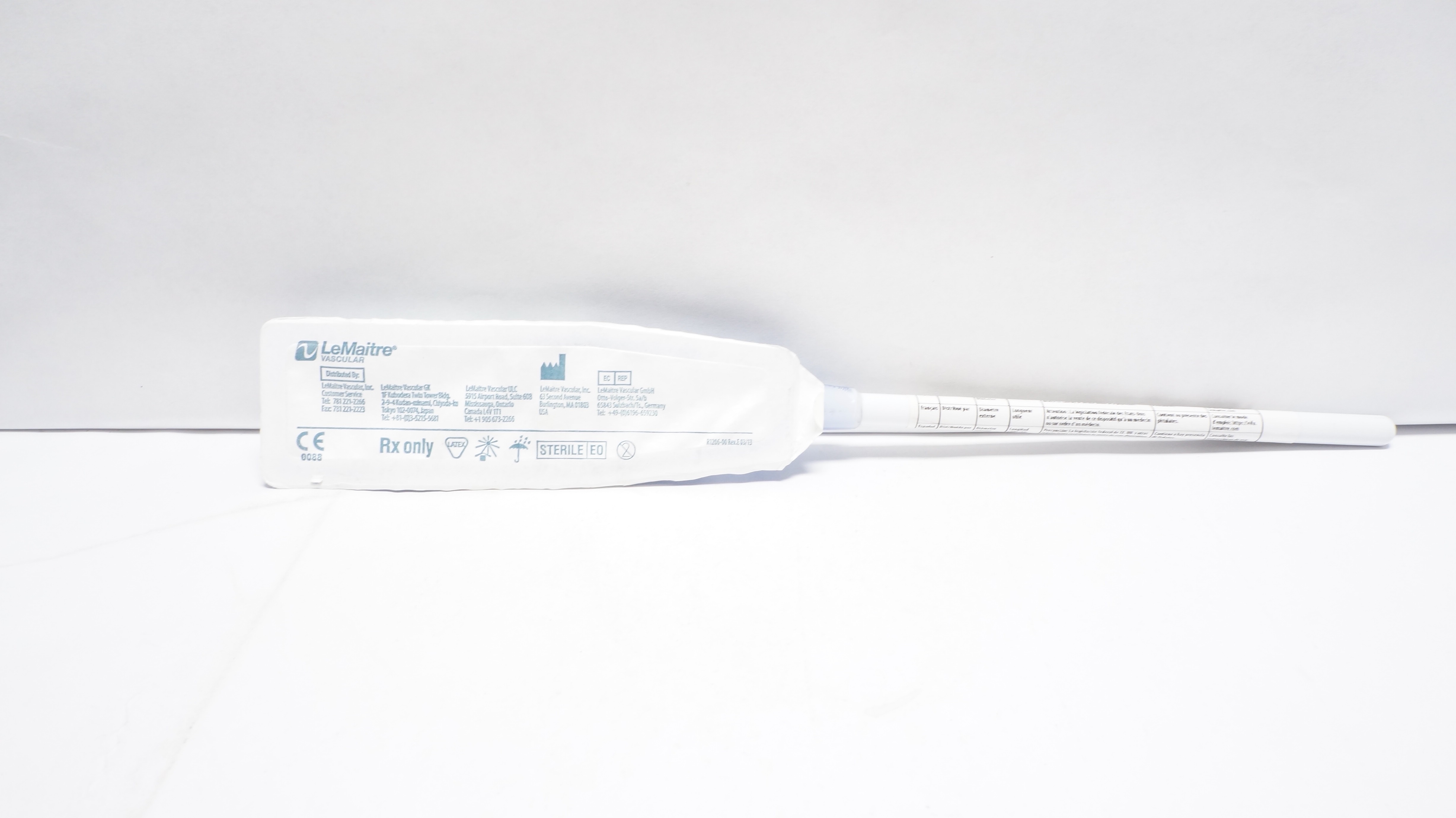 LeMaitre Vascular e2103-56 Pruitt Occlusion Cath. 5F x 27cm x 1.0ml x 11mm (x)