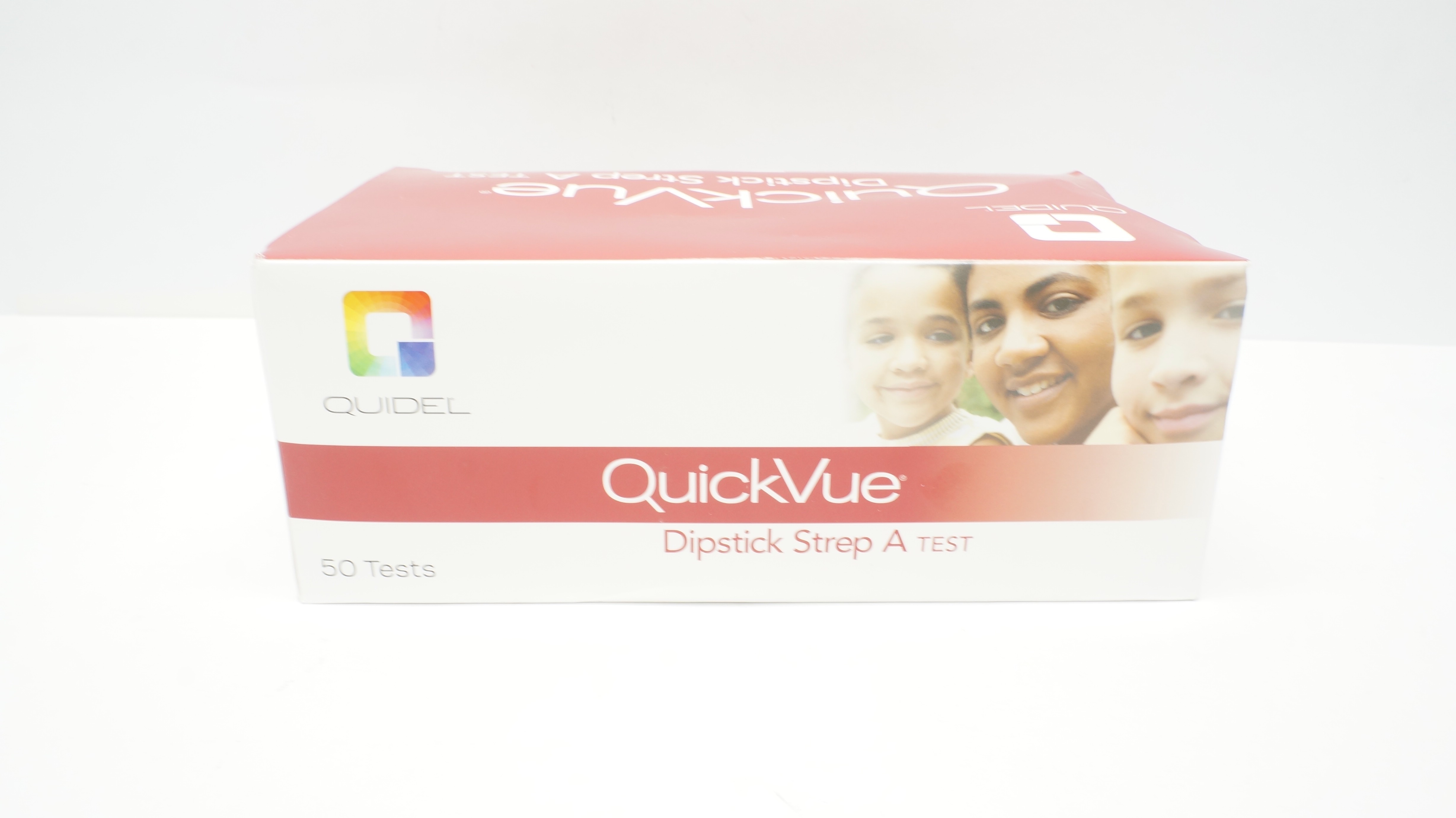 Quidel Corporation 10208 QuickVue Dipstick Strep A Test (x) - Box of 50